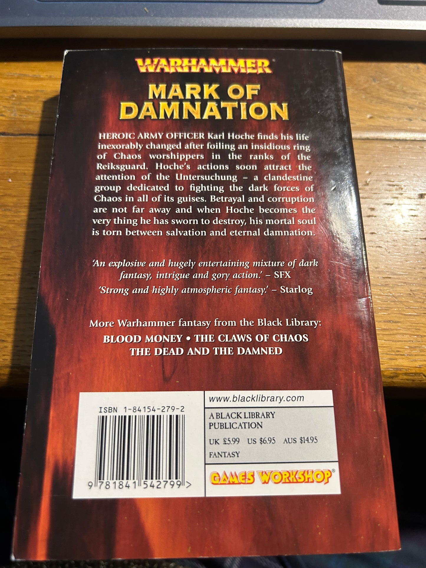 Mark of Damnation James Wallis Warhammer