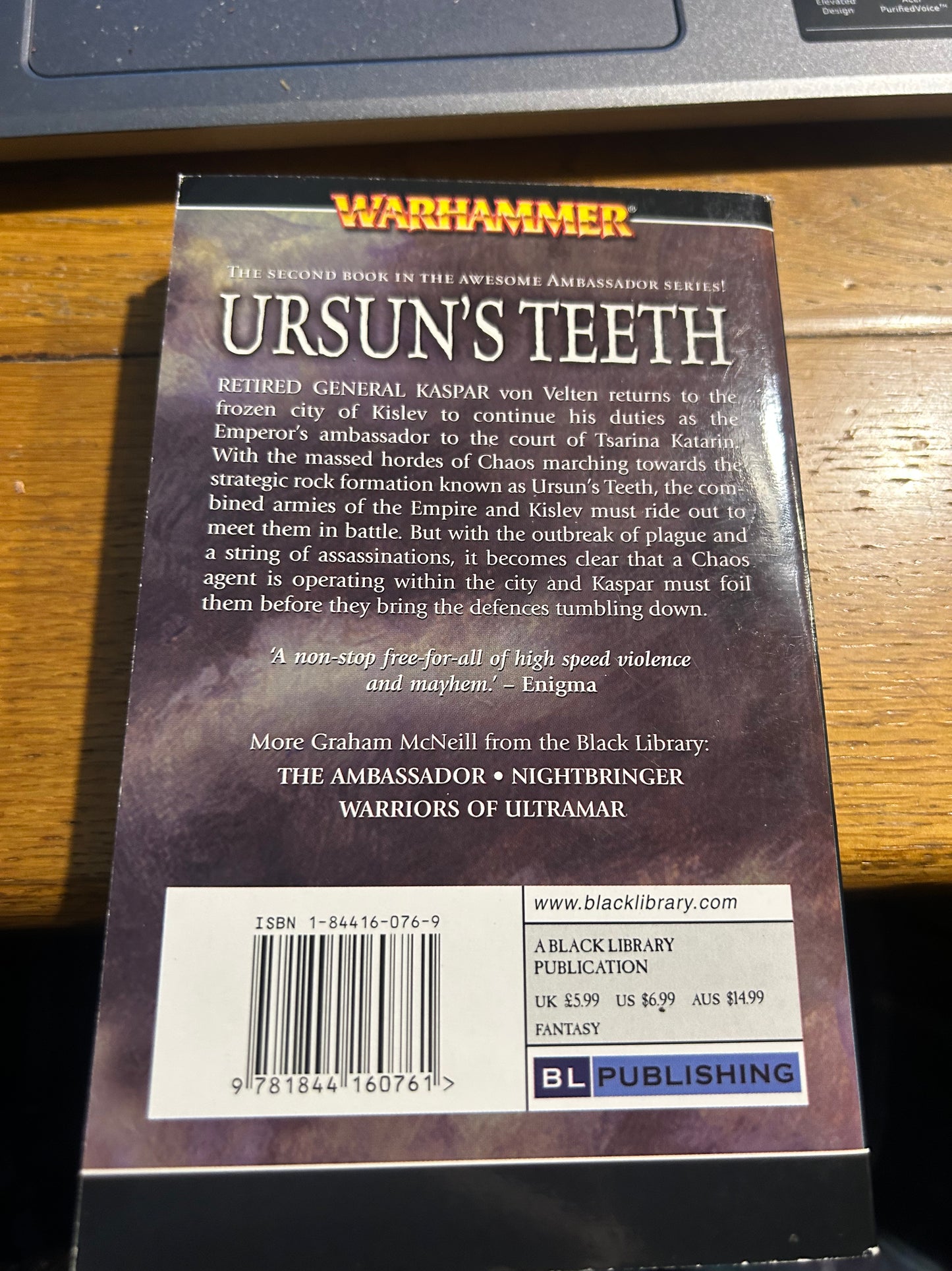 Ursun's Teeth: 2 (Ambassador), McNeill, Graham