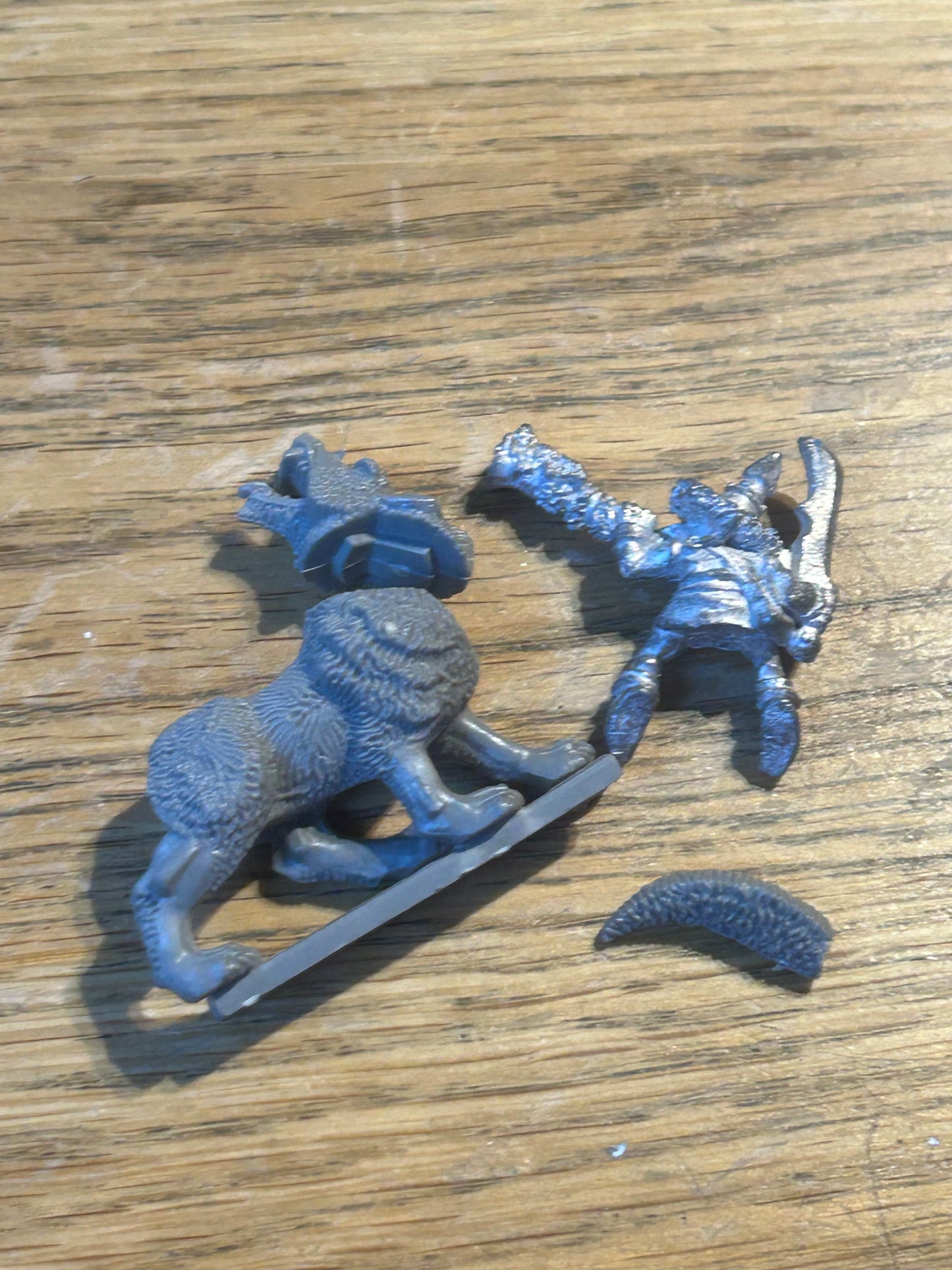 Warhammer Marauder Goblin Wolf Rider Musician Command Metal Plastic Classic OOP