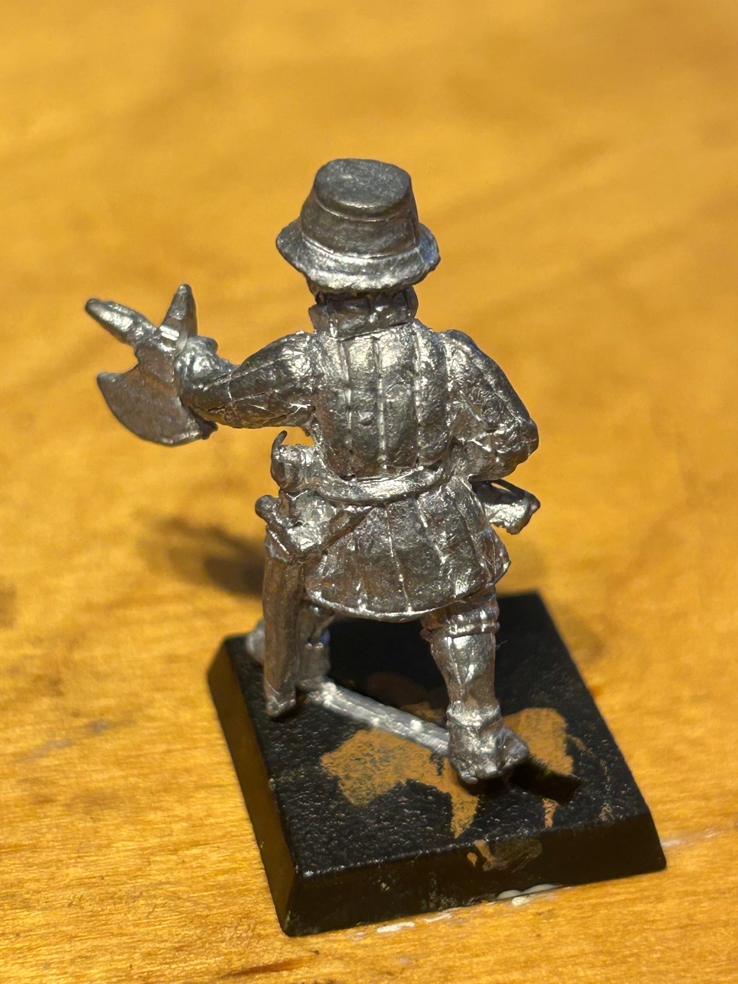 WARHAMMER CITADEL 80s F4 FEUDAL STILSON AXE KNIGHT EMPIRE BRETONNIAN FIGHTER