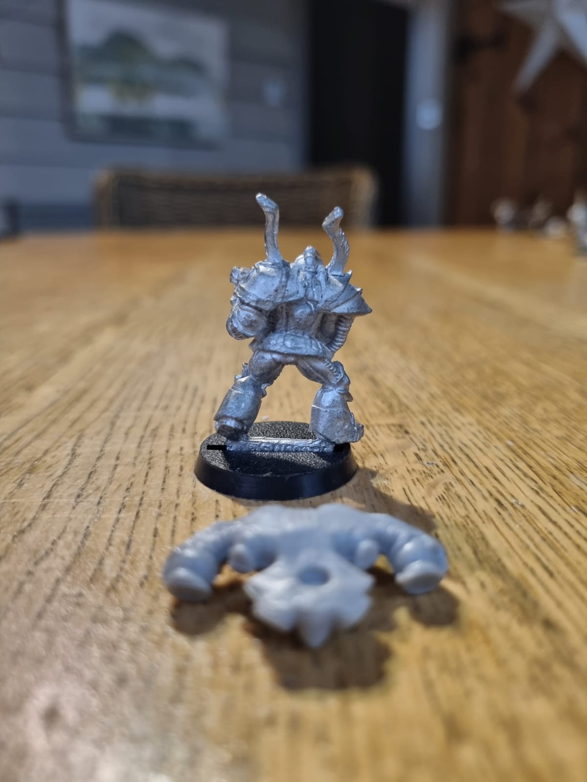 Warhammer 40k Rogue Trader Slaanesh Chaos Space Marine - Metal with back pack