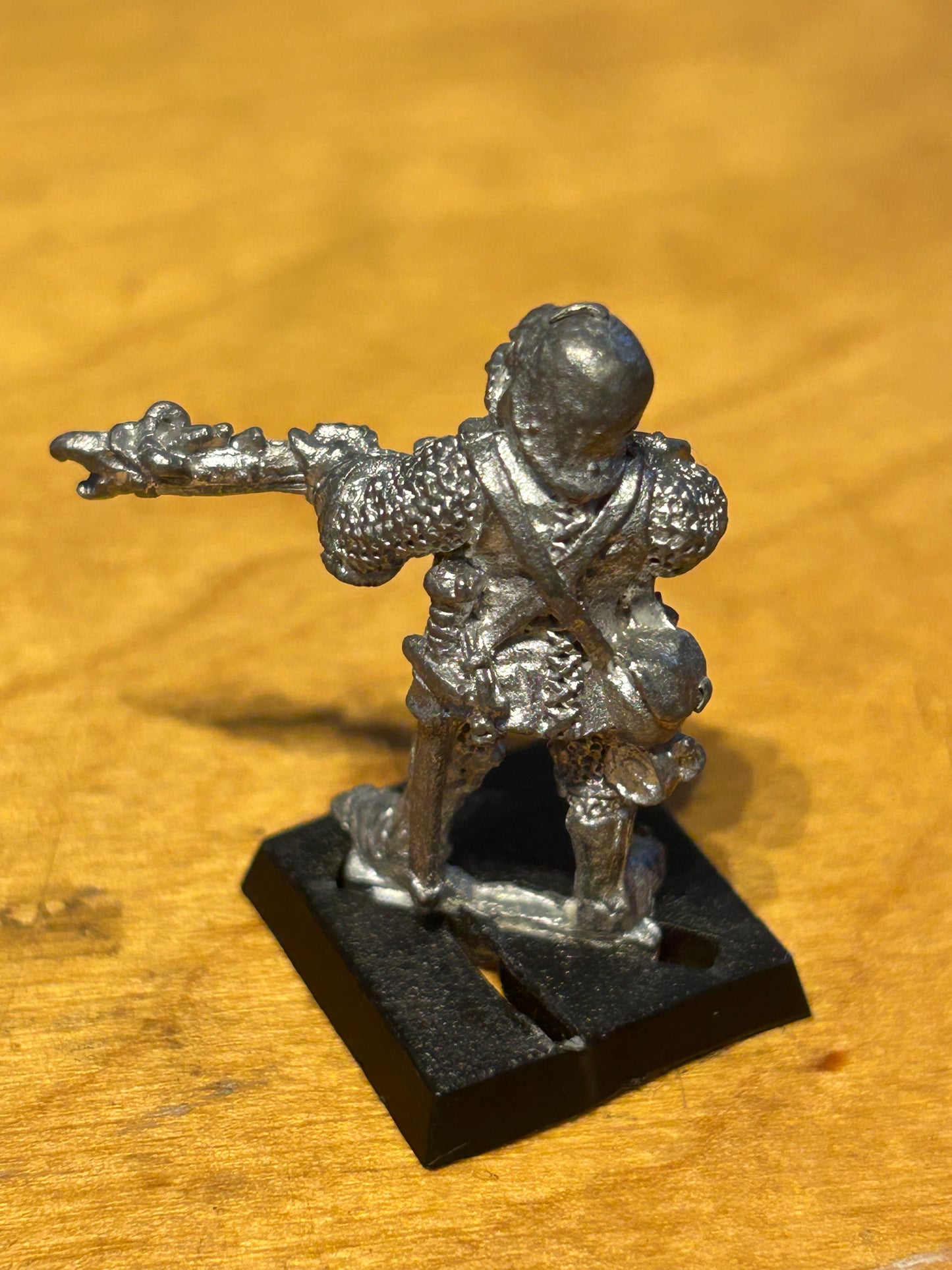 Games Workshop Citadel F2 Fighter Arque Busier Rifle Milita 1985 Fighters