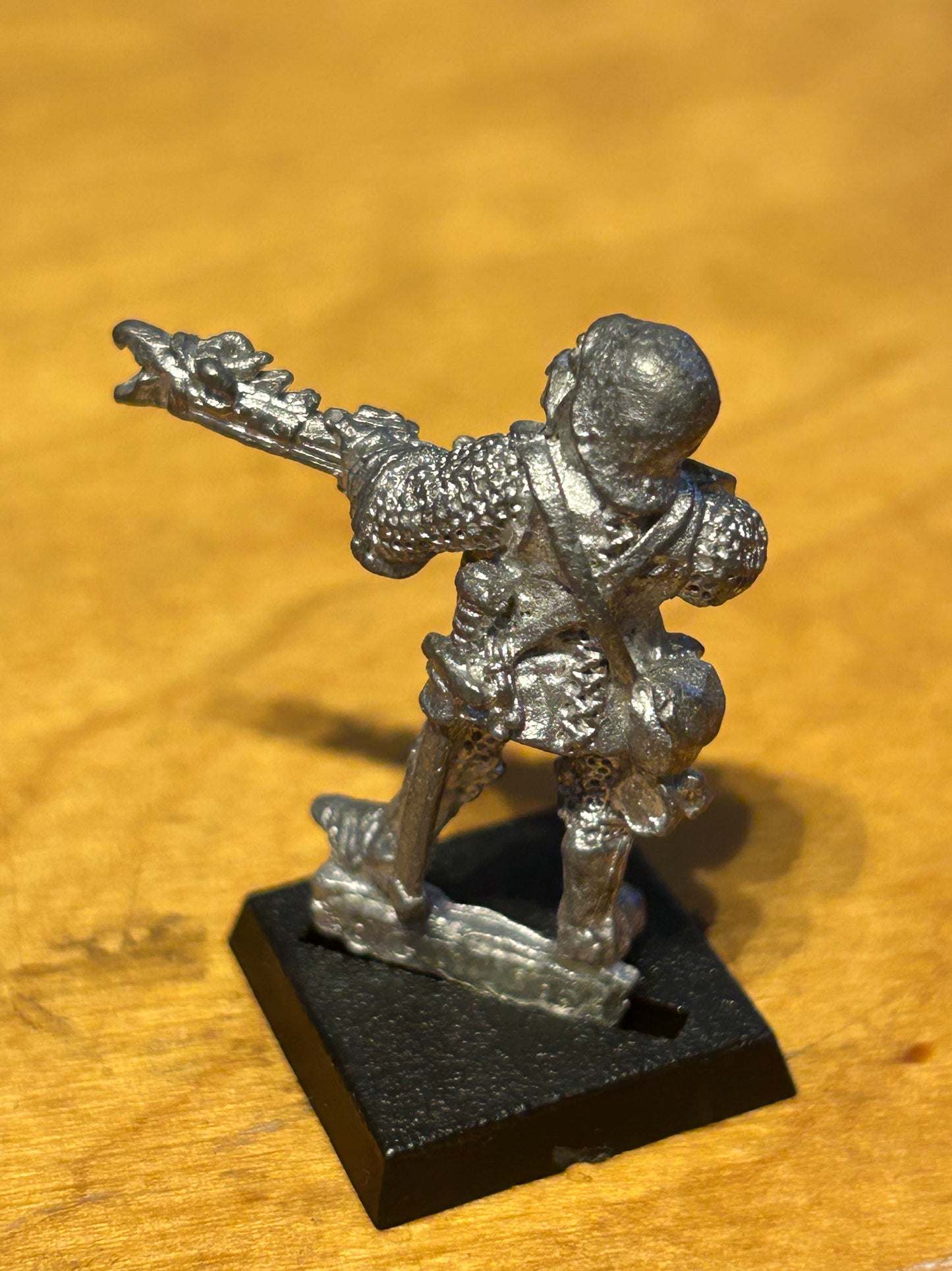 Games Workshop Citadel F2 Fighter Arque Busier Rifle Milita 1985 Fighters