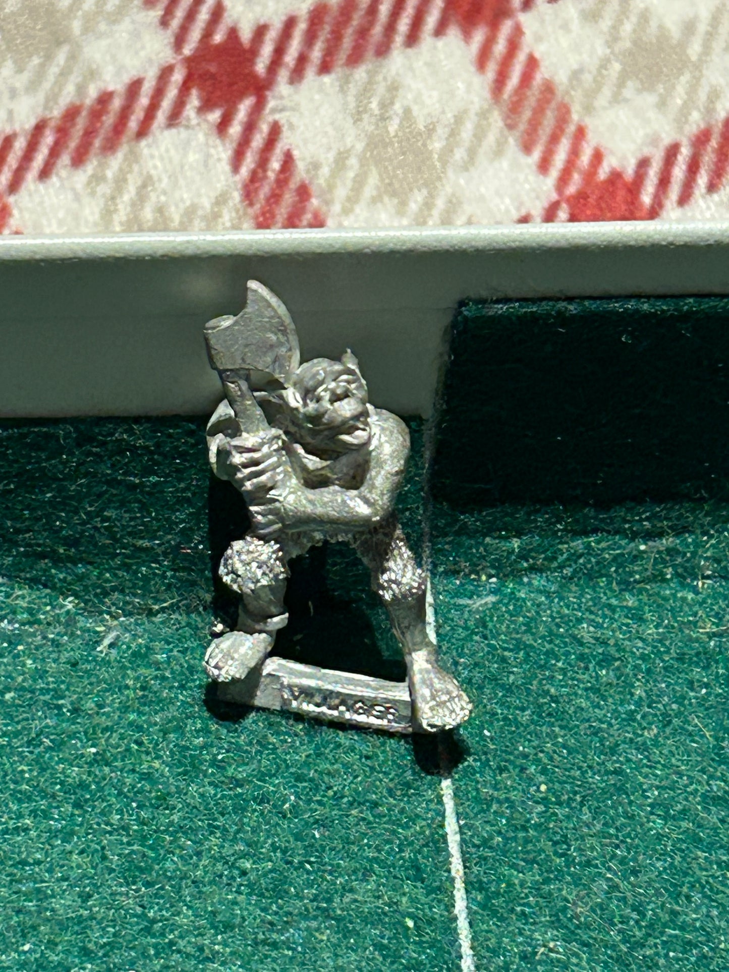 Citadel Warhammer Orc5 Orcs Villagers Villager with Axe Orc 1987 GW Fantasy OOP