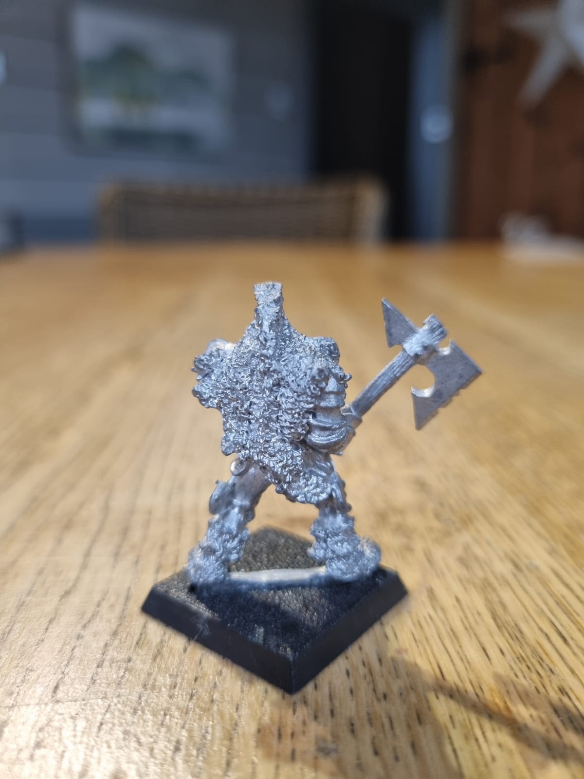 Warhammer fantasy Citadel Chaos Warrior with Sword Vasngard Doomblade Figure Champion CH3 w
