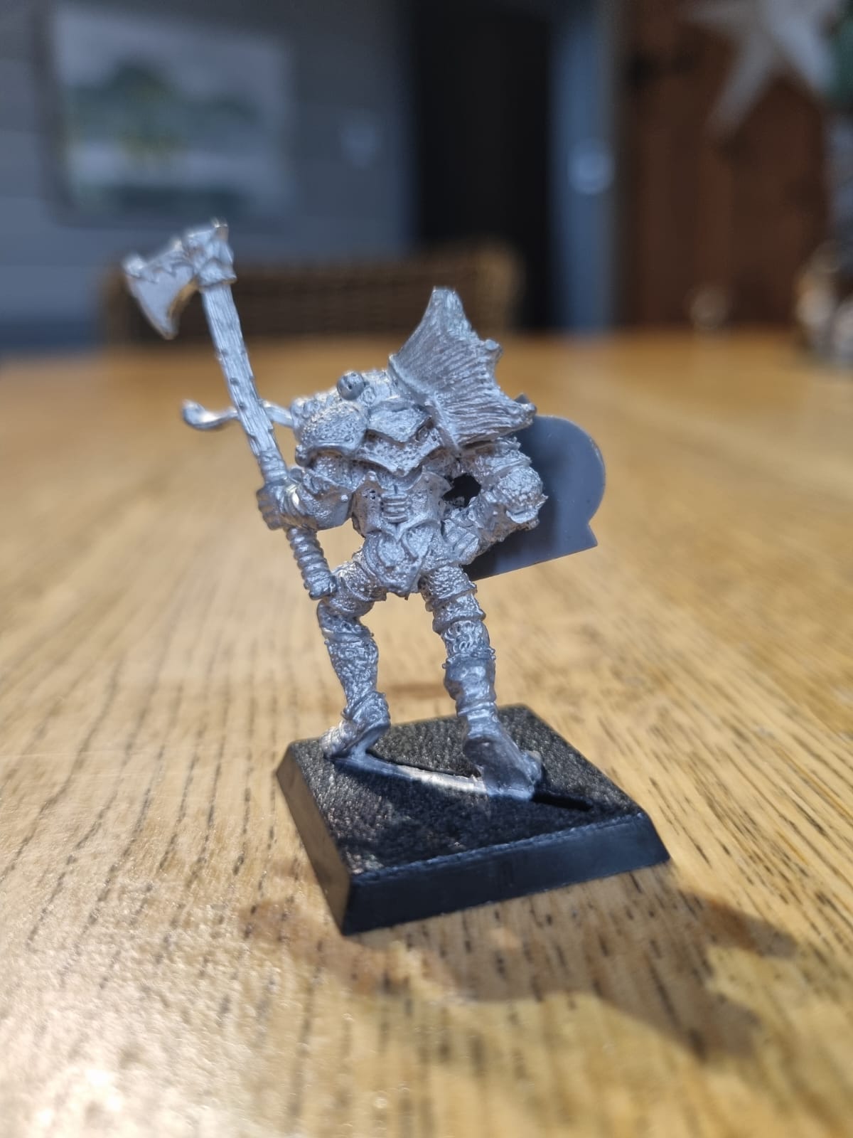 Warrior Of Chaos Realm Of Chaos Champion Of Slaanesh Face Of A Mount Metal Citadel 80s