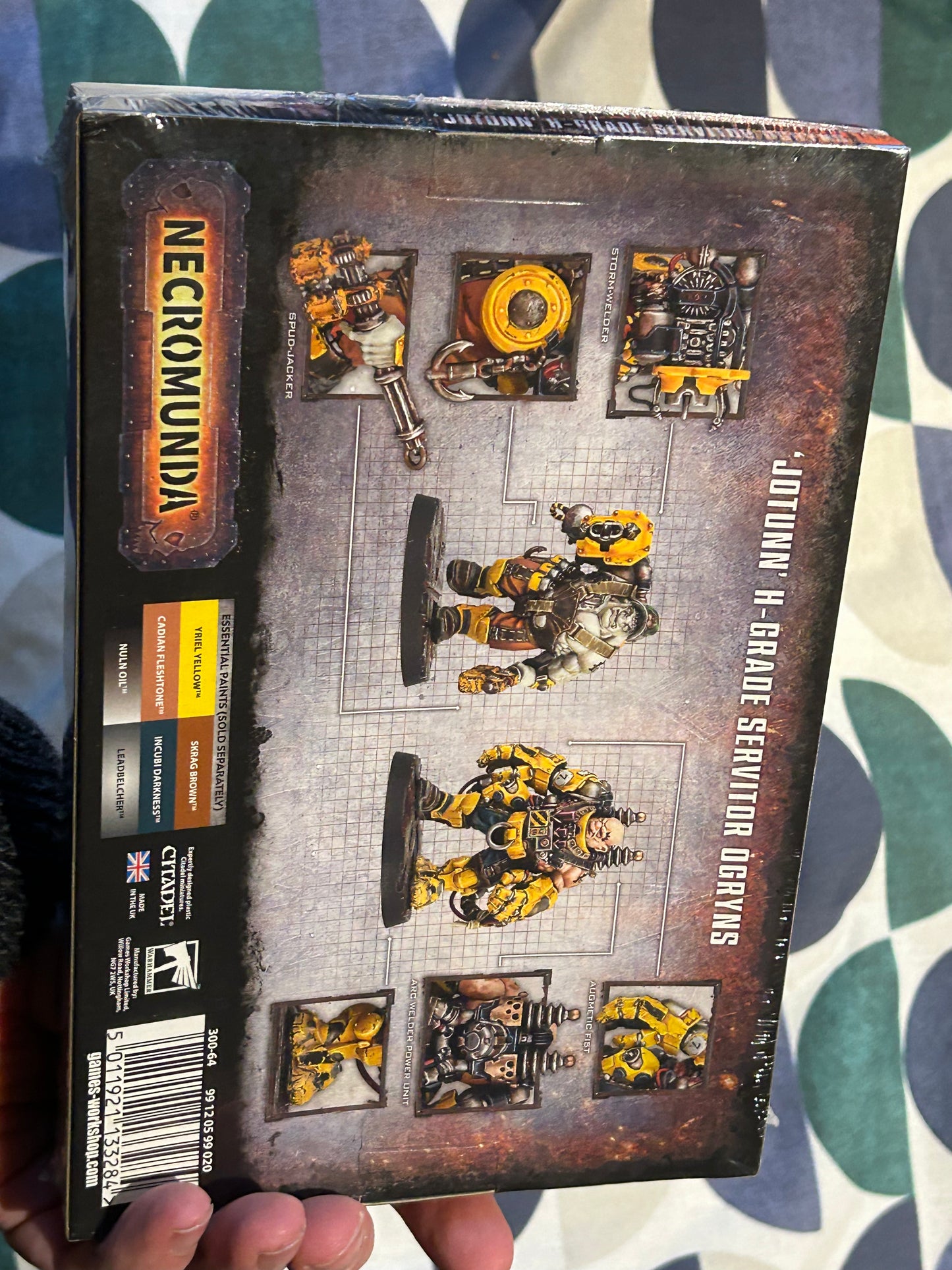 Necromunda Jotunn H-Grade Servitor Ogryns miniatures Warhammer 40K