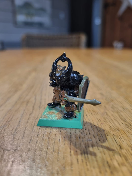Warhammer fantasy Citadel Chaos Warrior with Sword Vasngard Doomblade Figure Champion CH3 w