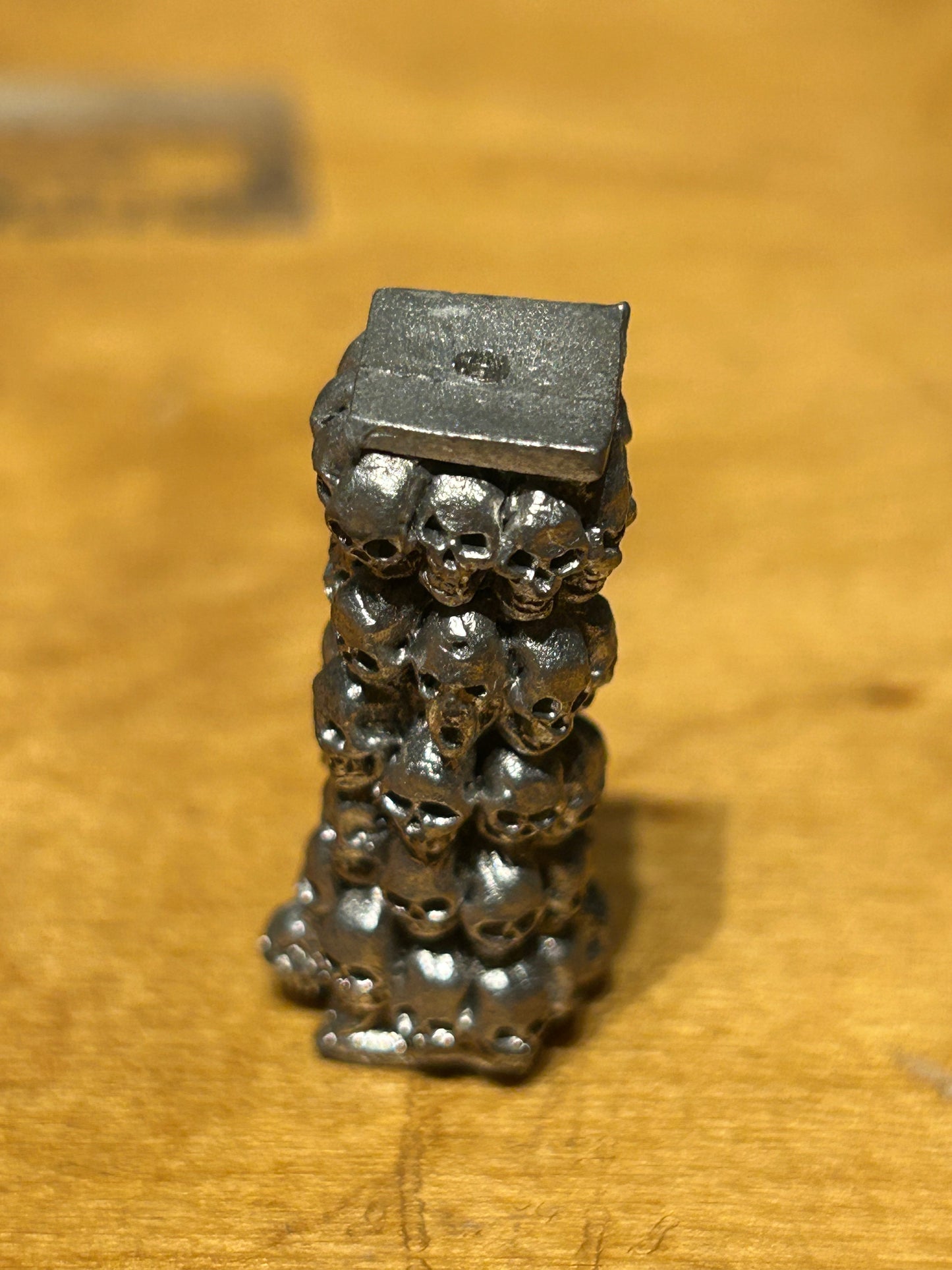 9717 Arcane Architecture column of skulls