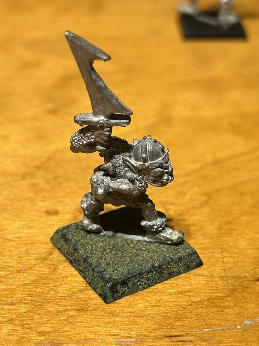 Brogbladd Brainbelter" Orc Champion Orc4 Metal Citadel Oldhammer