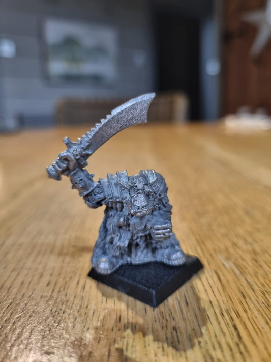 Games Workshop - WHFB Vintage Orc Warboss "Gorfang Rotgut" - Citadel Metal OOP