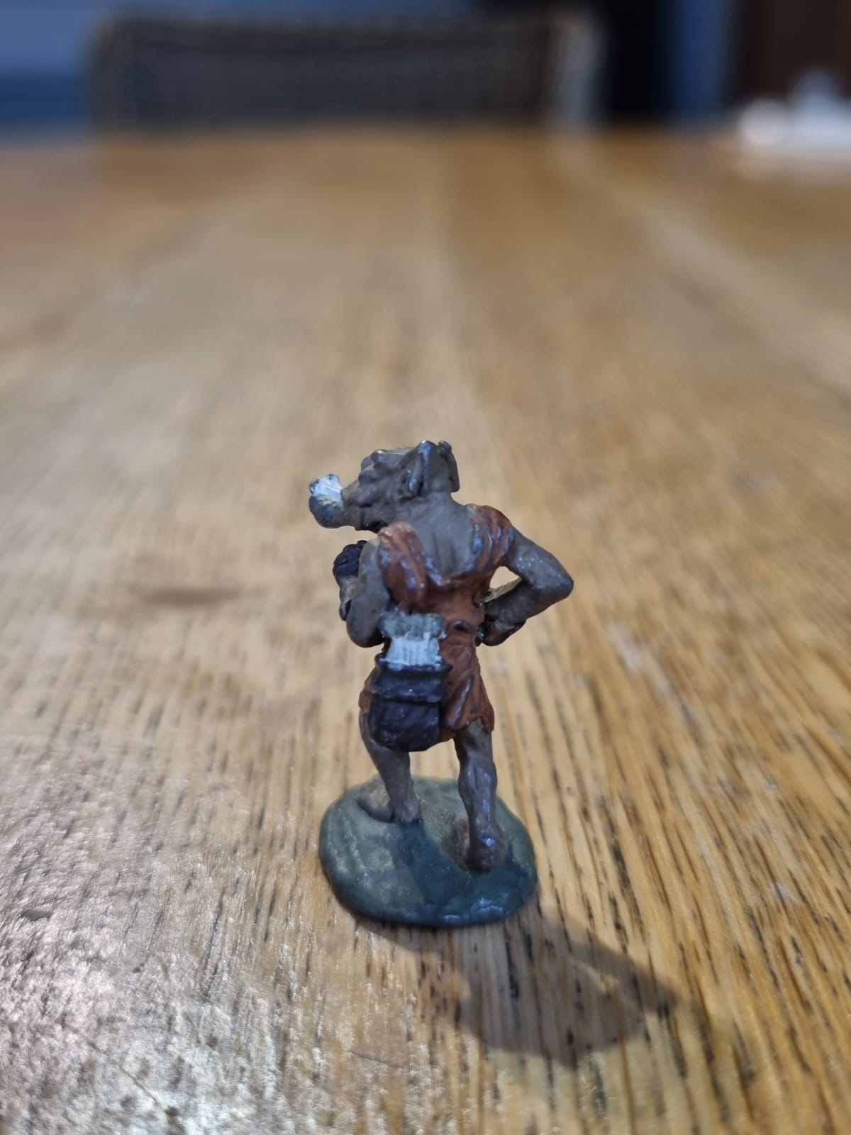 Citadel - Pre Slotta - Warhammer - C15 armoured Orc Warrior -  with crossbow 1984