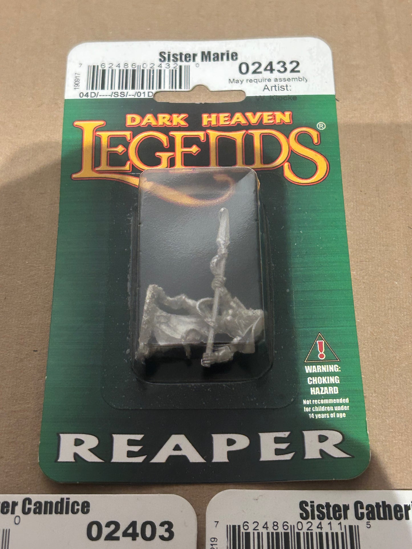Reaper miniatures dark heaven legends sisters candice, Catherine and Marie