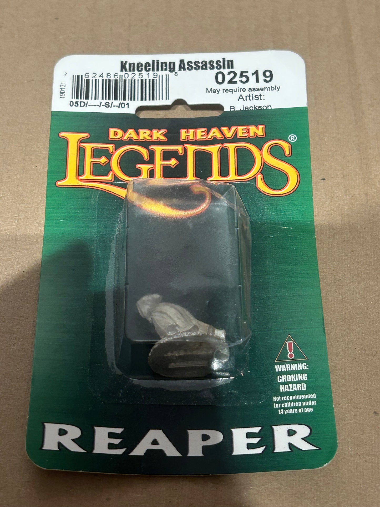 Reaper miniatures dark heaven legends kneeling assassin