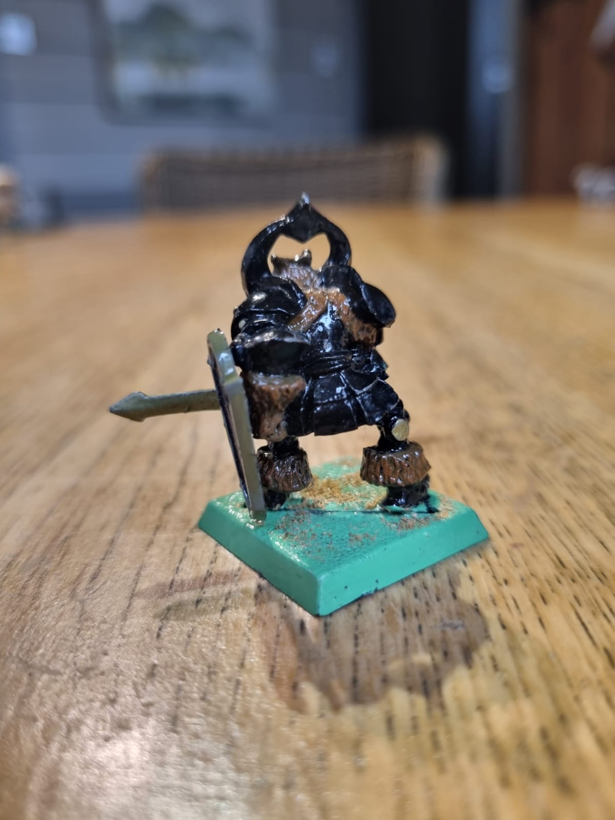 Warhammer fantasy Citadel Chaos Warrior with Sword Vasngard Doomblade Figure Champion CH3 w