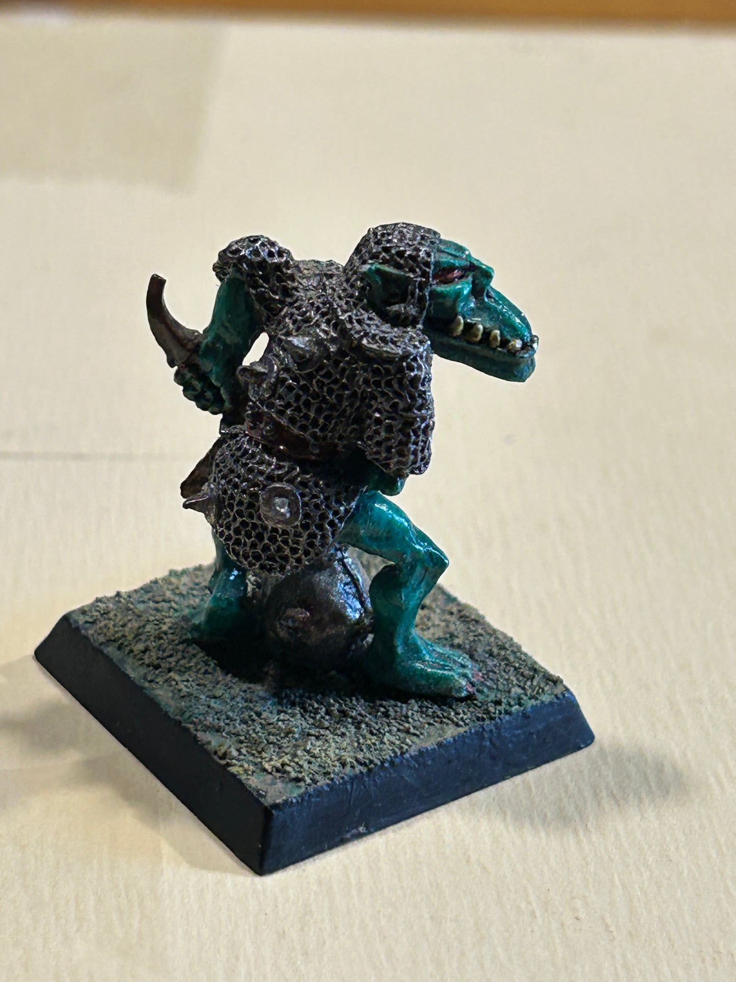 Vintage OOP Metal Citadel C15 Orc Barg Brainbasher Warhammer Fantasy