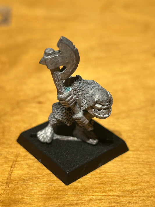 Warhammer fantasy marauder miniatures orc warrior with double handed axe