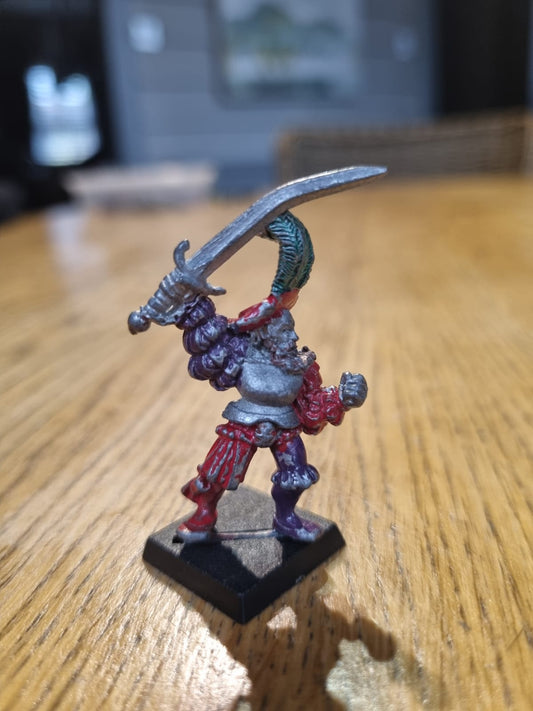 WARHAMMER fantasy CITADEL GW 90s OOP IMPERIAL GREATSWORD SWORDSMEN METAL KNIGHT EMPIRE