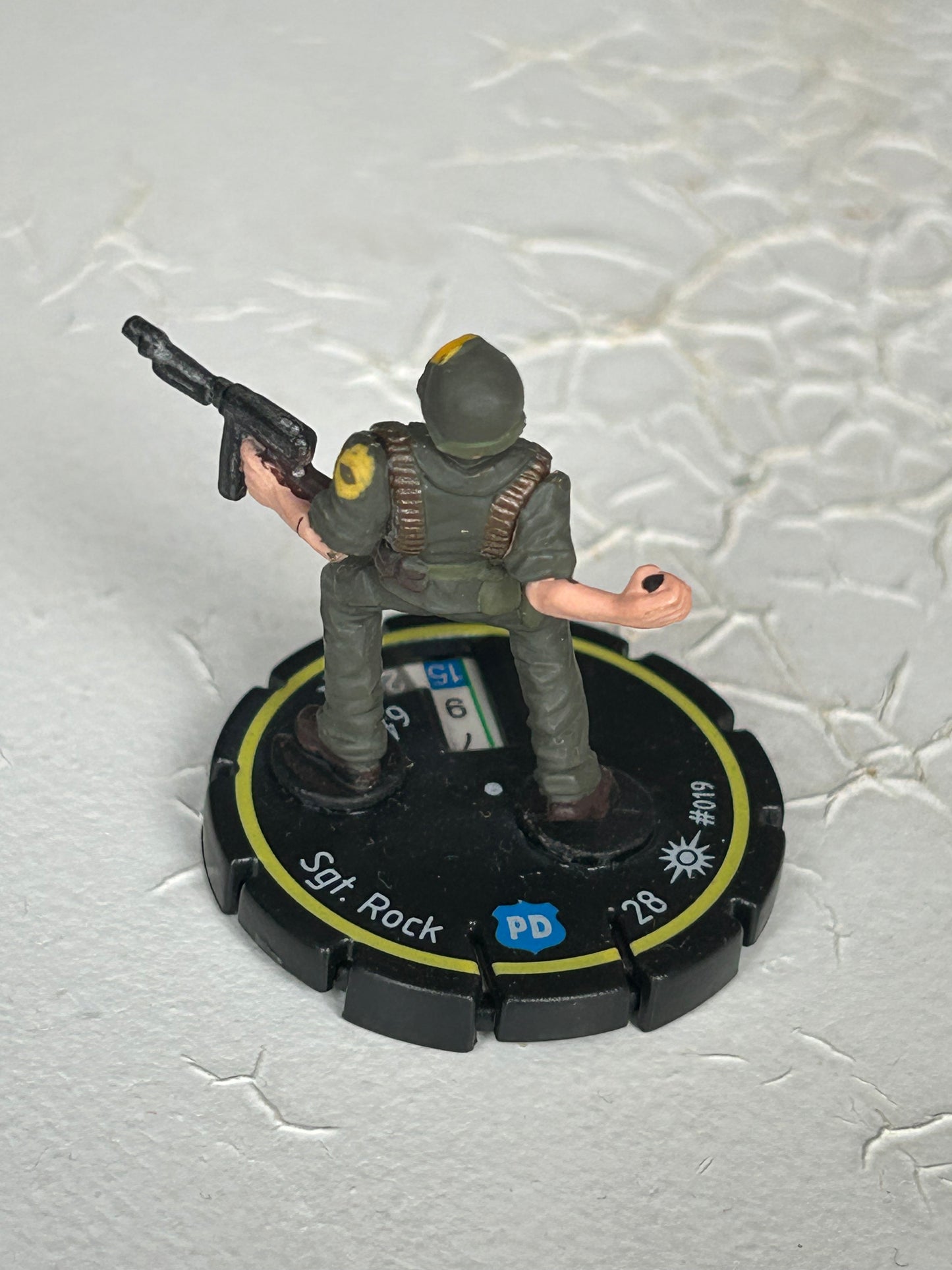 HeroClix - #020 Sgt. Rock- Cosmic Justice rookie