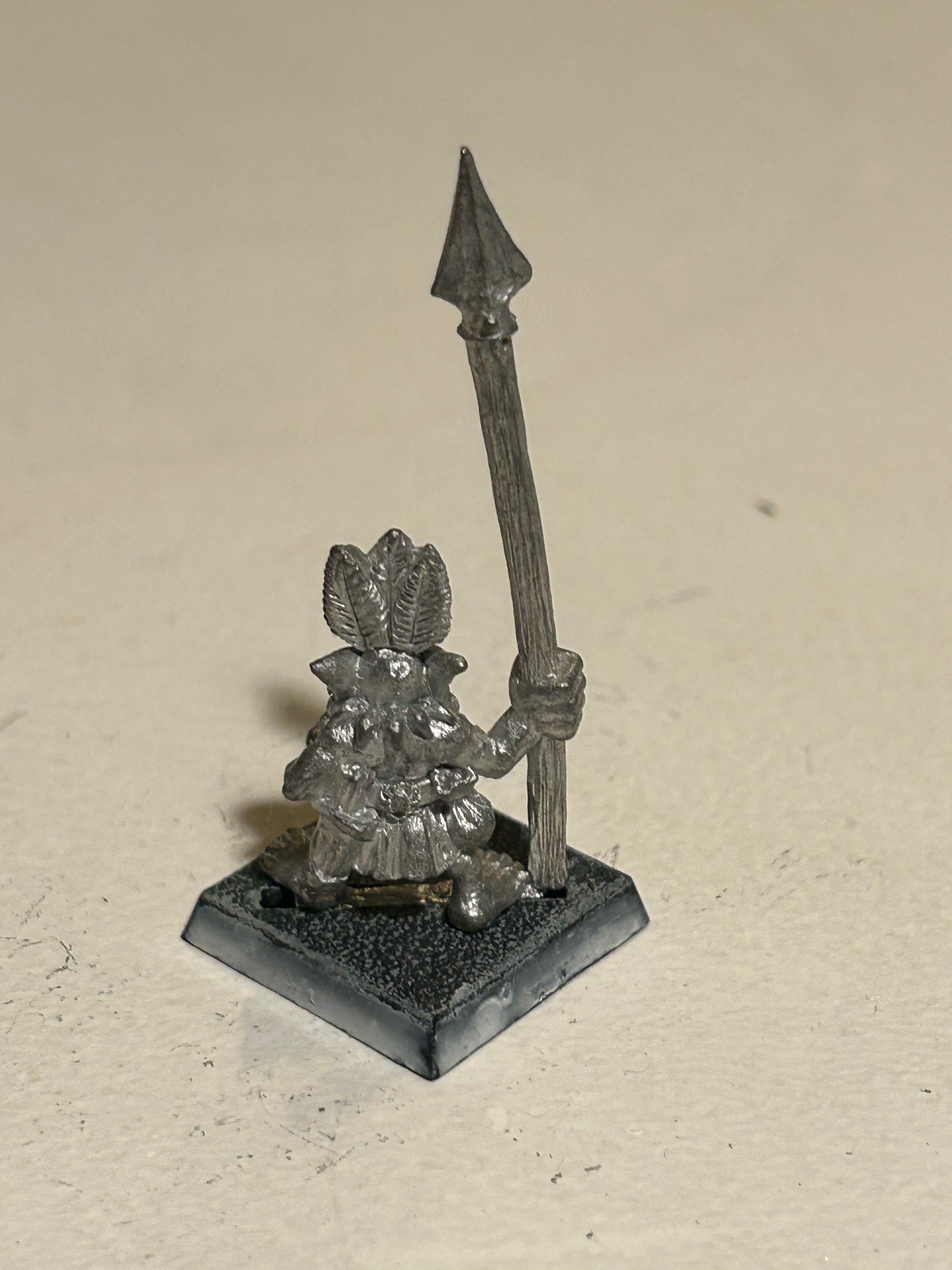 FOREST GOBLIN WITH spear METAL WARHAMMER FANTASY AGE OF SIGMAR ORCS & GOBLINS