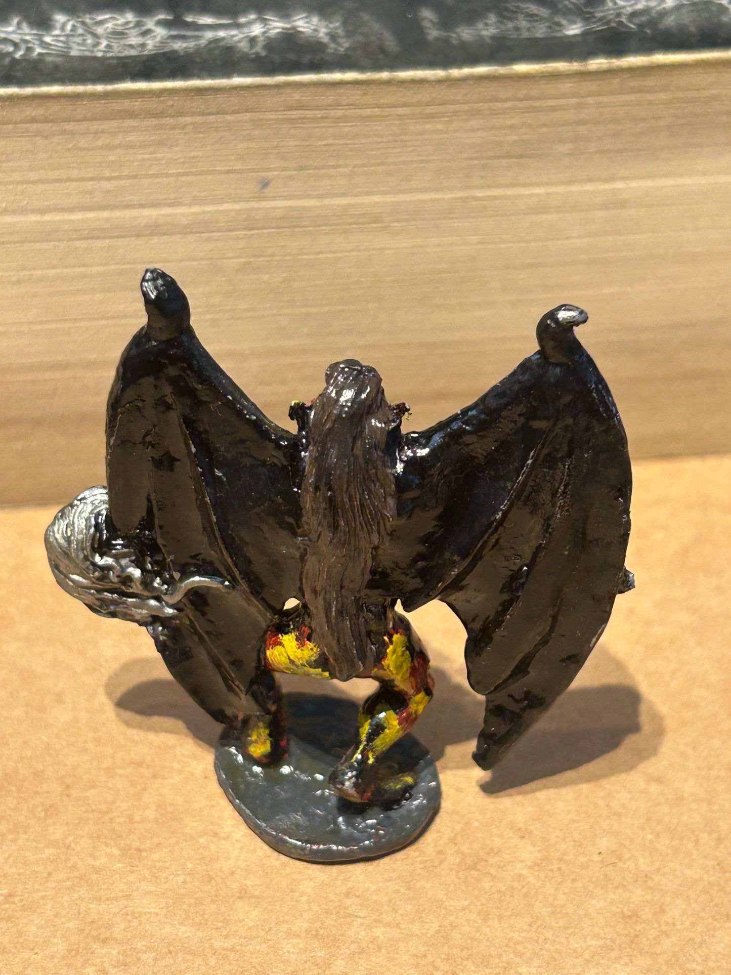 Balrog Ral Partha Painted Metal Figure 50mm Dungeons And Dragons 1979 (broken sword)