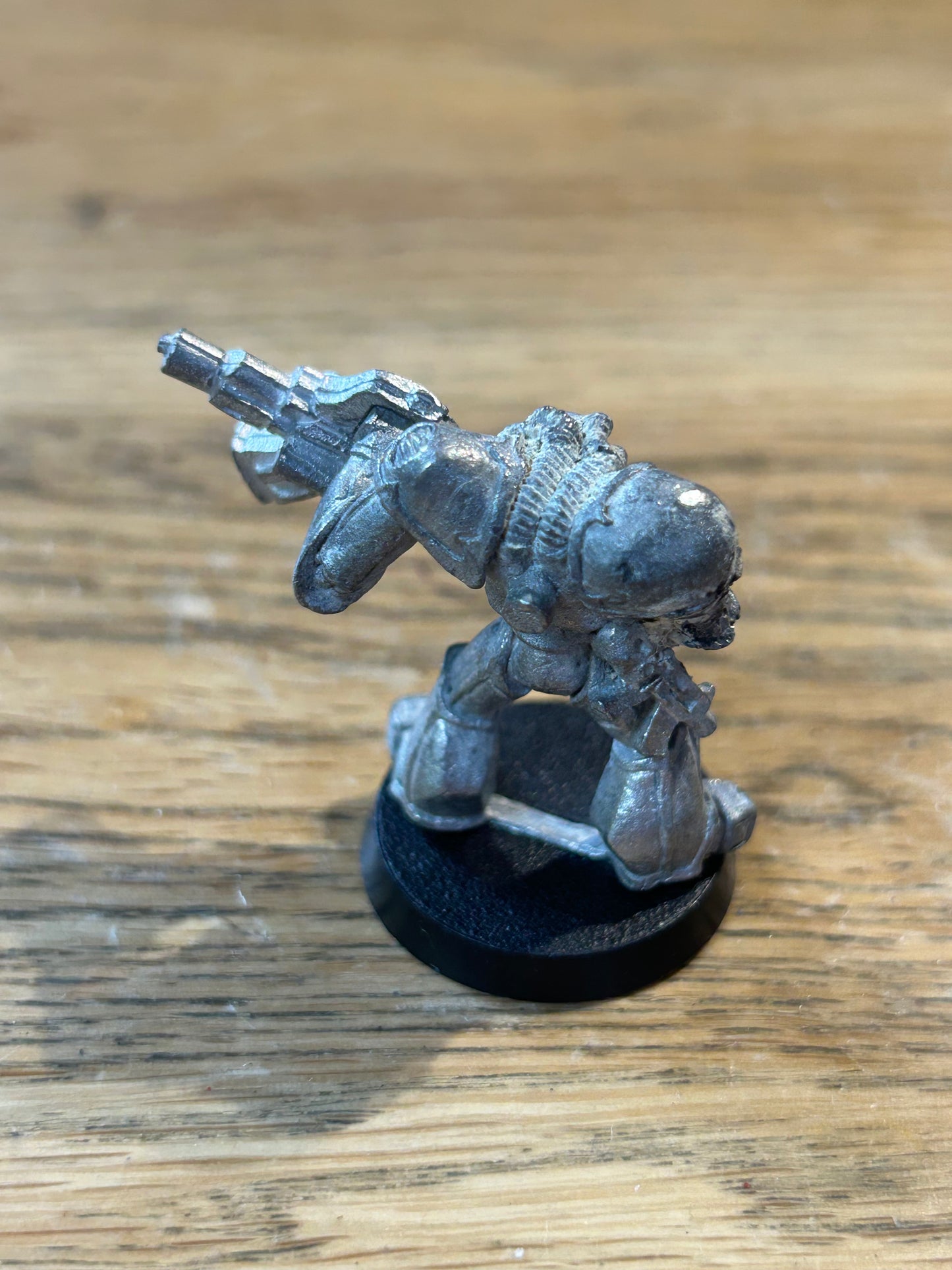 Games Workshop Warhammer 40k Rogue Trader Chaos Renegades Heavy Weapon Heavy bolter Gun Marine (no backpack)