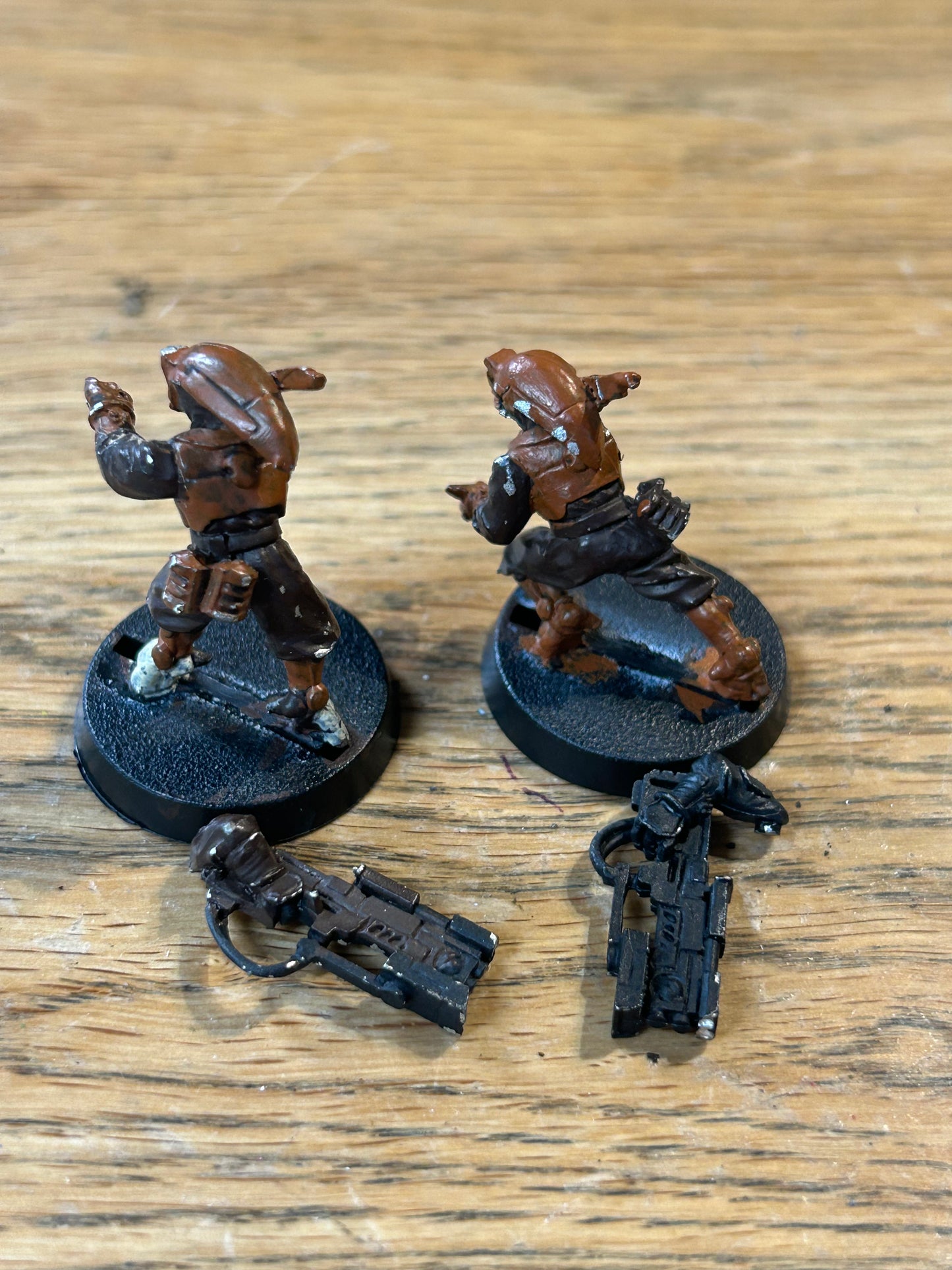 Pathfinder with pulse rifle x2 Metal T'au Tau Empire Warhammer 40k
