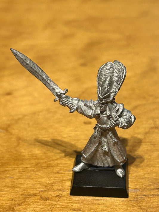 High Elves Lothern Seaguard champion Warhammer Fantasy Classic Metal