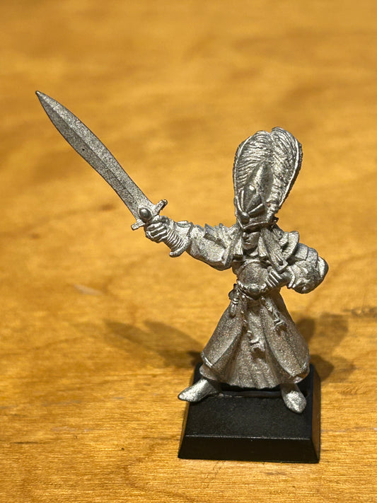High Elves Lothern Seaguard champion Warhammer Fantasy Classic Metal