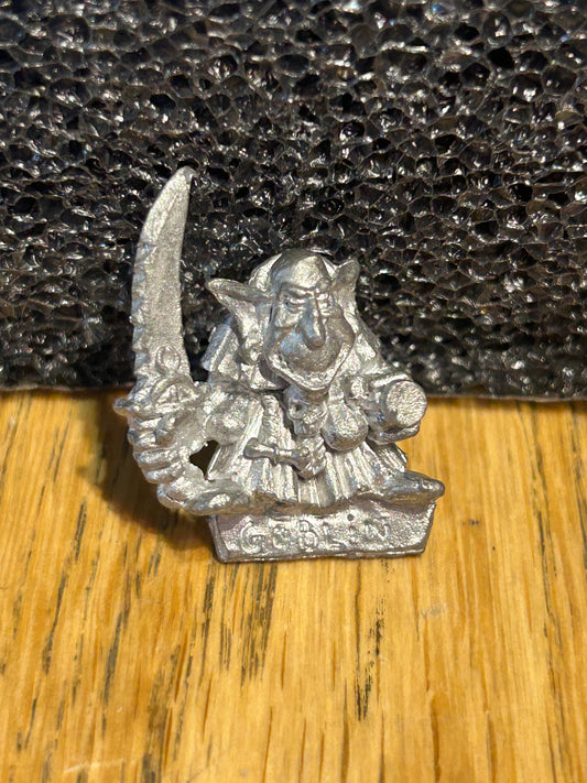 Night Goblin Leader Command Metal Citadel Orcs & Goblins WFB 90s