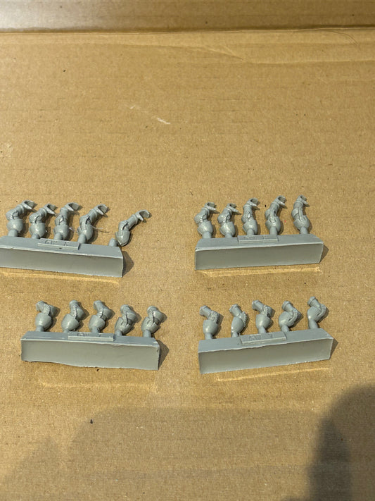 Forge world space marine arms sprues (10 arms for left and 10 arms for right)