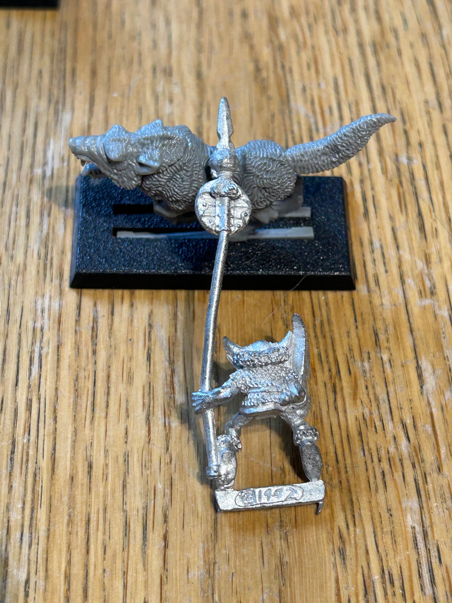 Warhammer Marauder Goblin Wolf Rider standard Command Metal Plastic Classic OOP