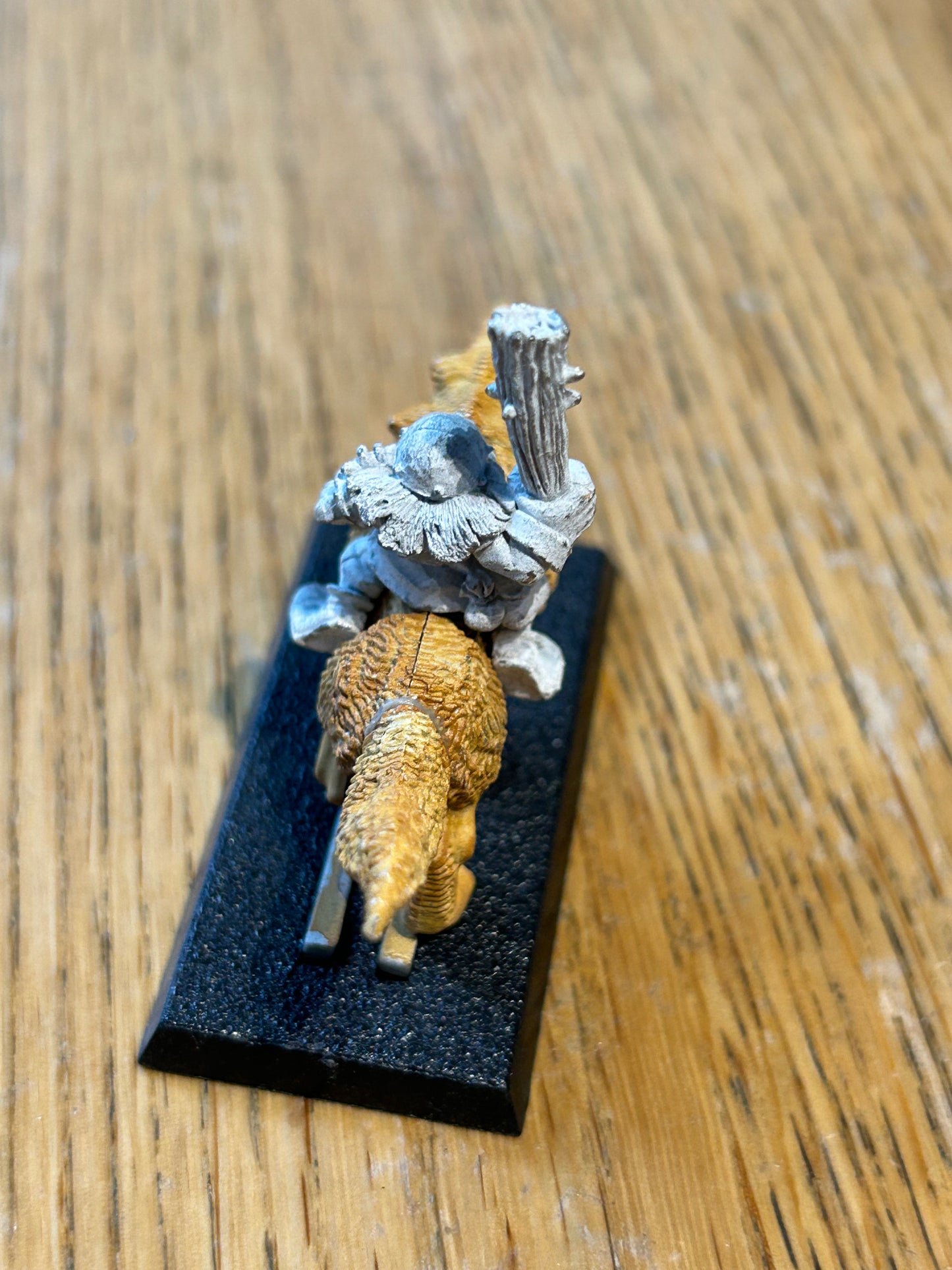 Warhammer fantasy marauder miniatures goblin wolf rider with club