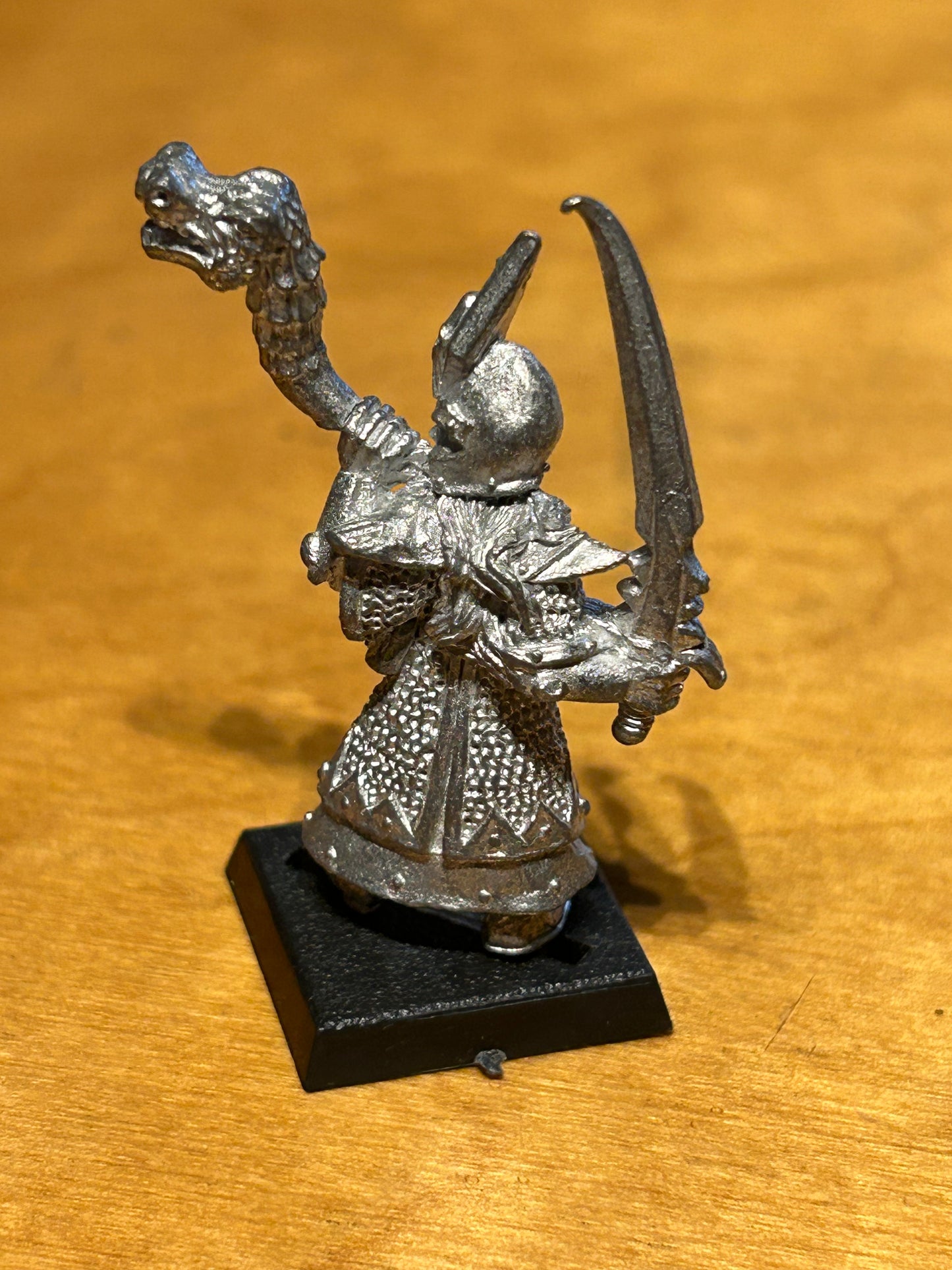 GW Warhammer Fantasy Marauder Dark Elf Elves Musician Hornblower Metal OOP