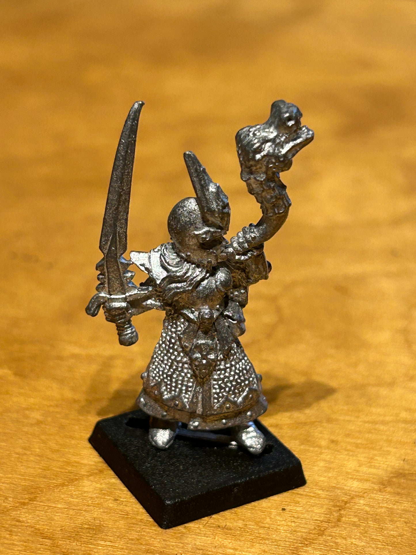 GW Warhammer Fantasy Marauder Dark Elf Elves Musician Hornblower Metal OOP