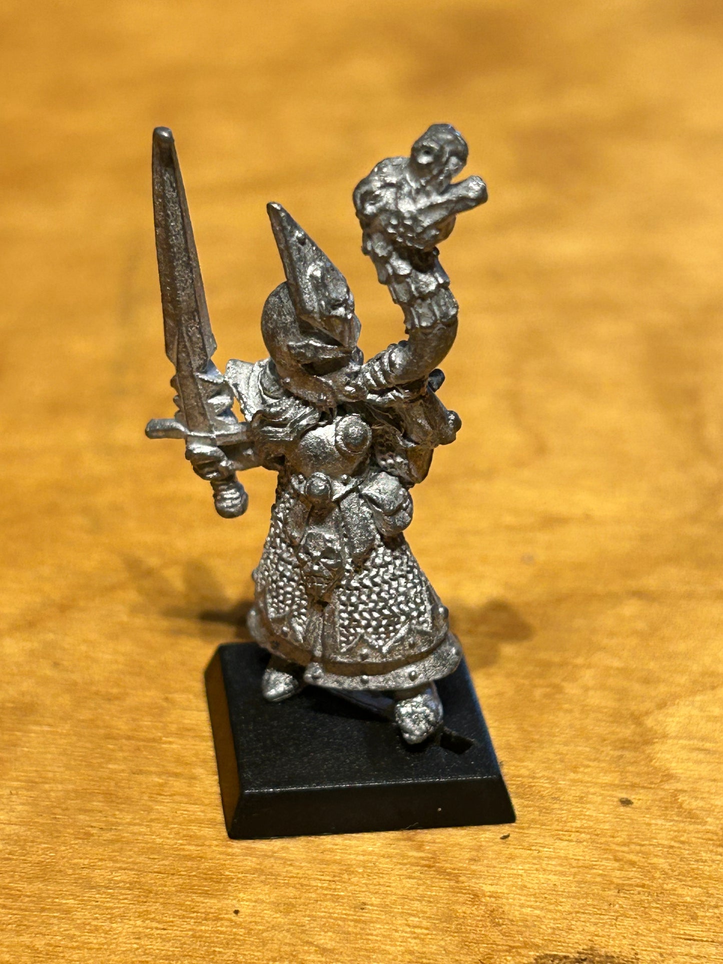 GW Warhammer Fantasy Marauder Dark Elf Elves Musician Hornblower Metal OOP