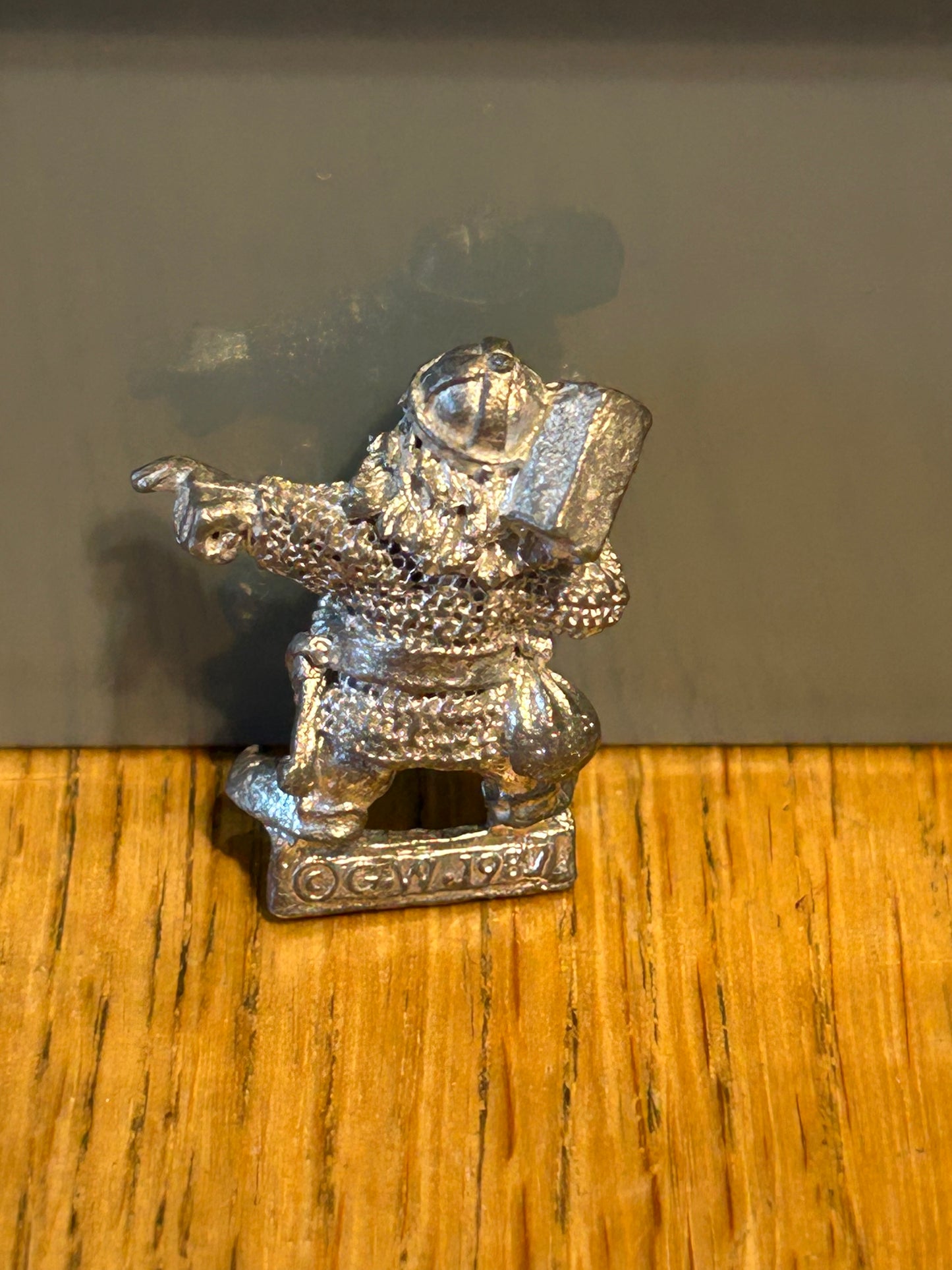 Dwarf Goblobber Stone Thrower Crewman Crew Spotter Sapper GW Citadel 1980s Metal