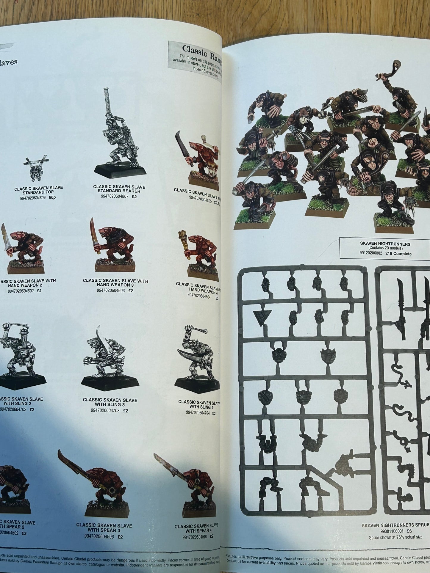 WARHAMMER   SKAVEN COLLECTORS GUIDE  GAMES WORKSHOP