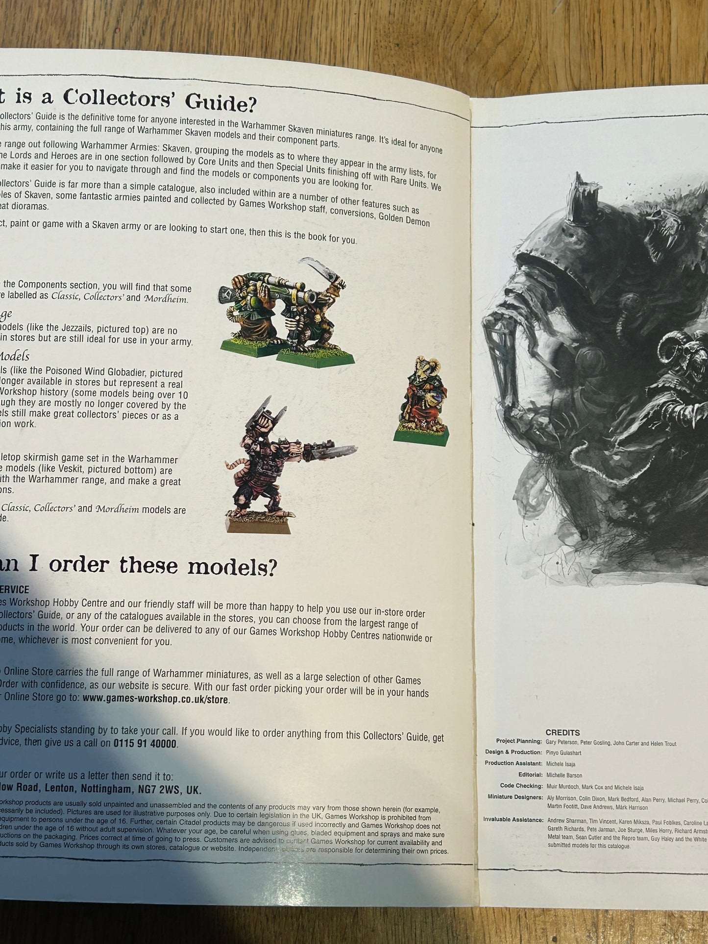 WARHAMMER   SKAVEN COLLECTORS GUIDE  GAMES WORKSHOP