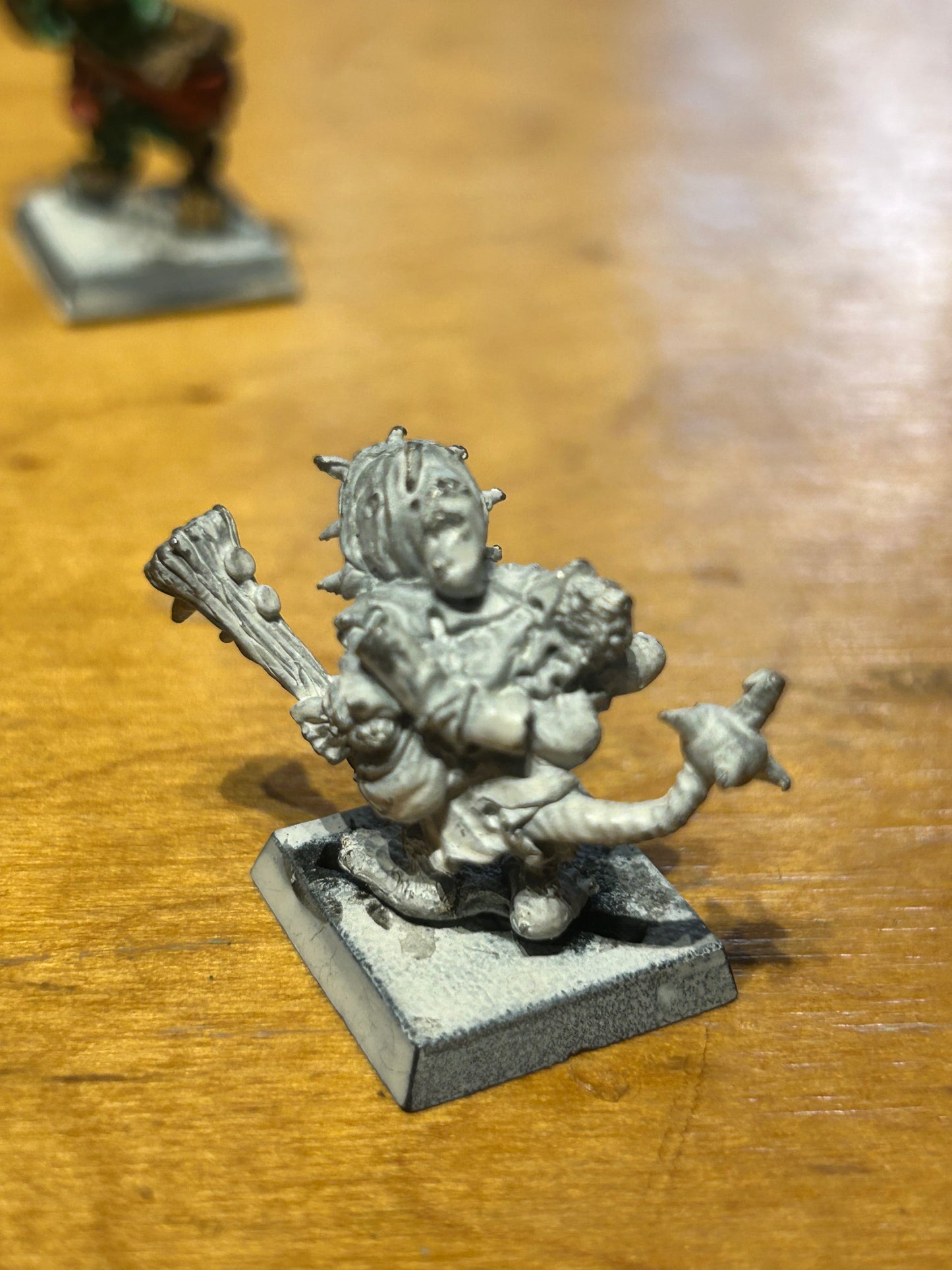 Vintage Warhammer Skaven 'Canker Darkspike' C47 1980s Metal