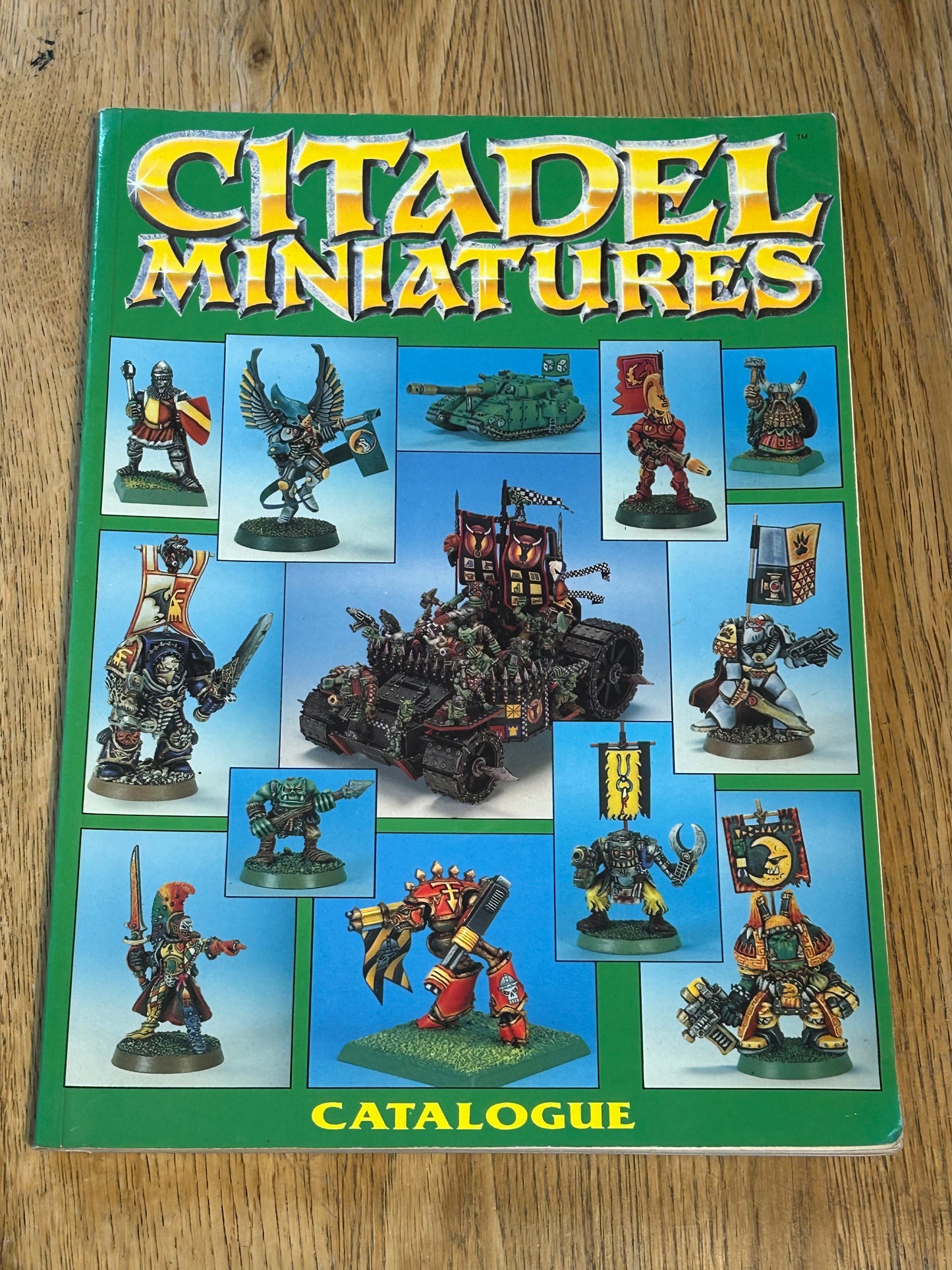 Citadel miniatures green catalogue section three