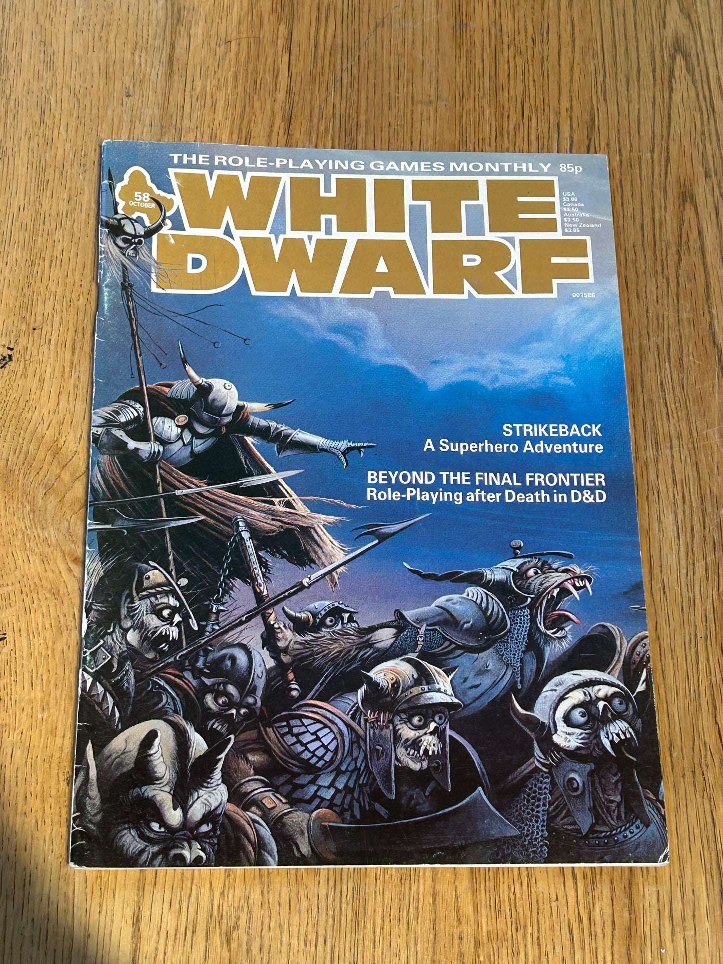 White Dwarf Magazine Issue 68 Vintage RPG OOP GW