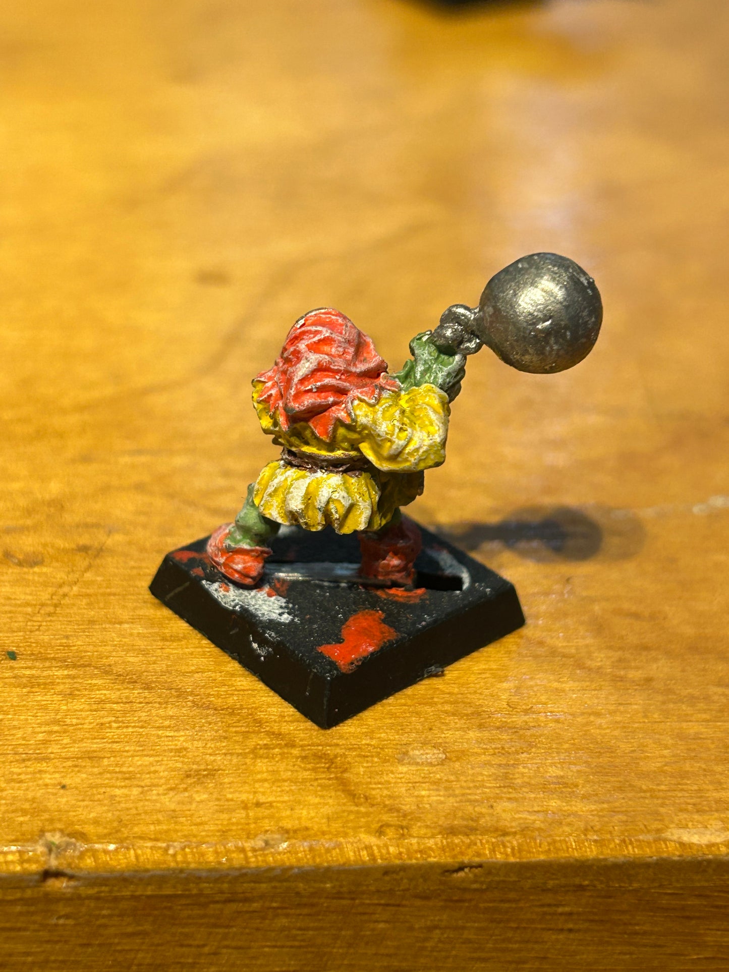 Iron Claw Goblin Fanatic w/ Ball & Chain Bob Olley Orcs Citadel Metal