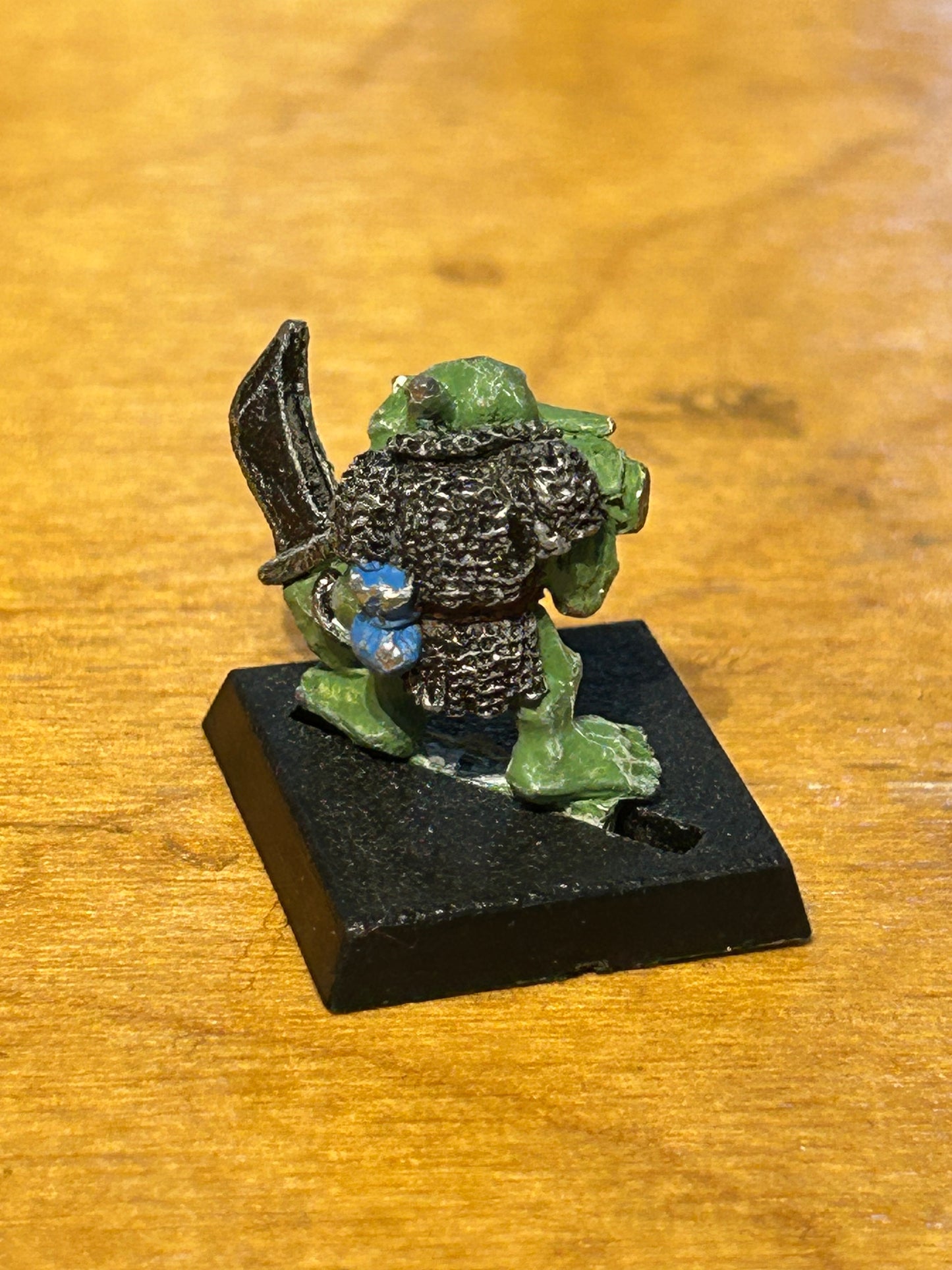 Warhammer fantasy Kev Adams goblin with sword