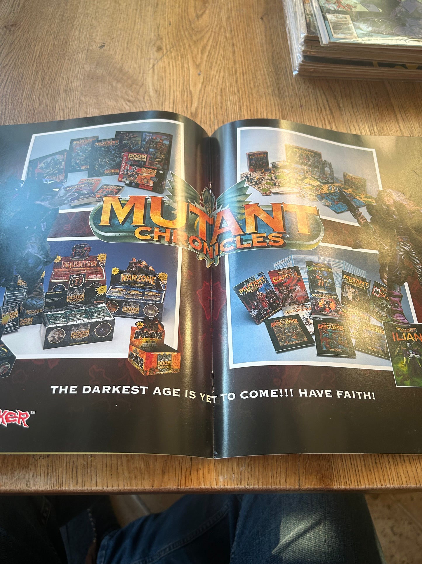 Target Games presents Chronicles Warzone Mutant Chronicles #7 1997 Magazine