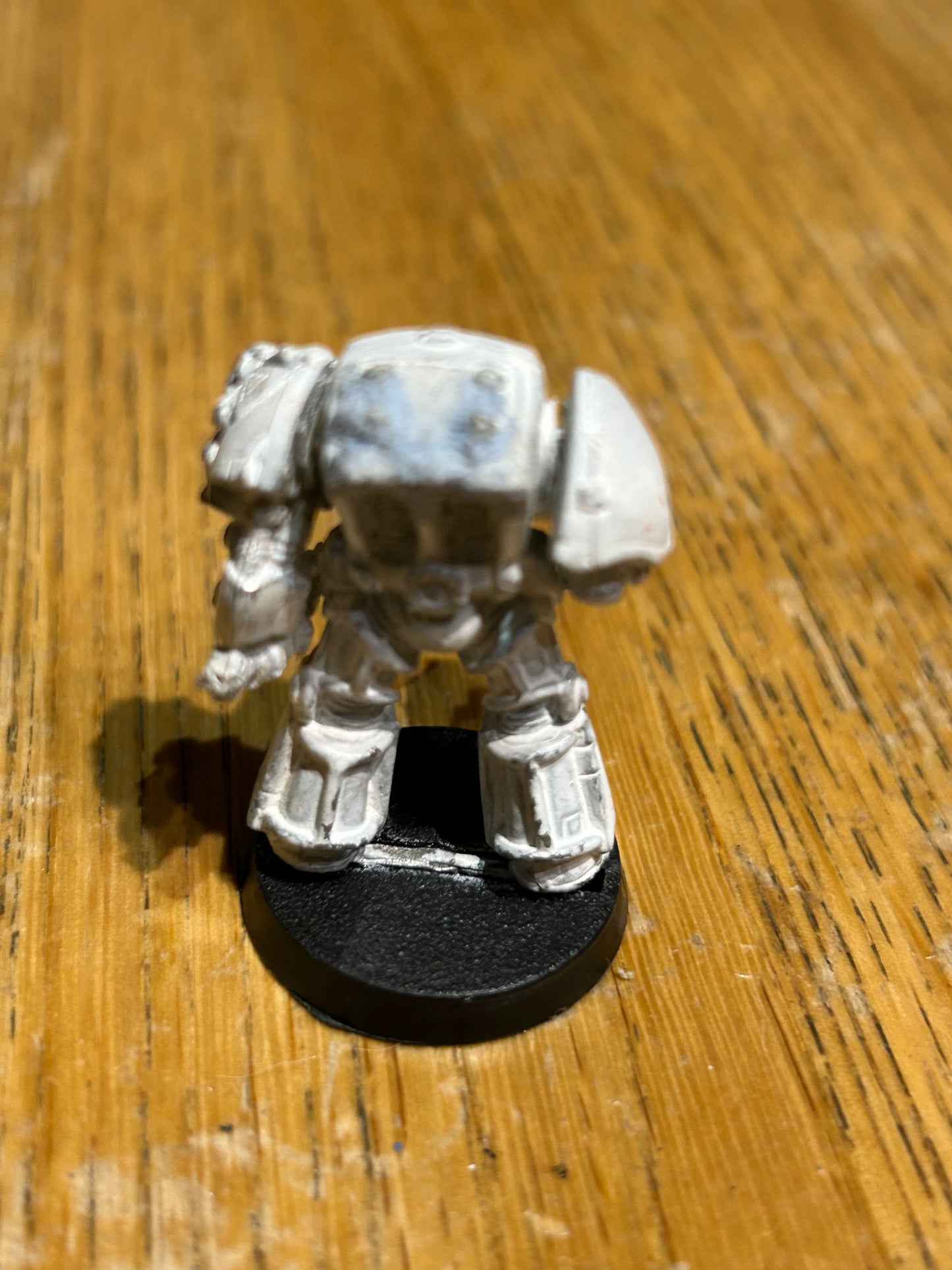 Warhammer 40K Metal ROGUE SPACE MARINE TERMINATOR SERGEANT with sword and stormbolter