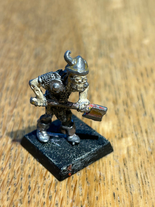 ME72 Dead Man of Dunharrow with Axe Middle Earth Citadel Metal LOTR