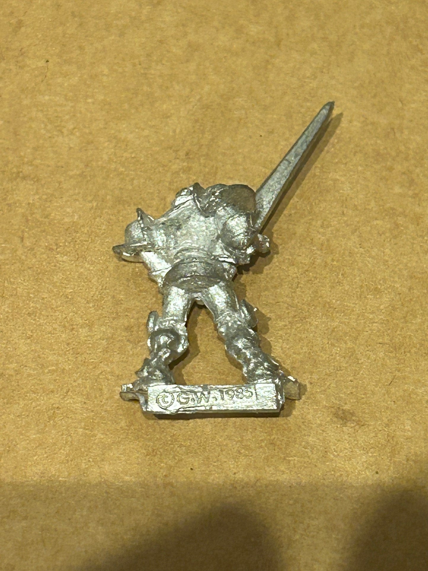 Citadel F2 Lords Of Battle Uhler the Disciplined Fighter Knight Metal 1060