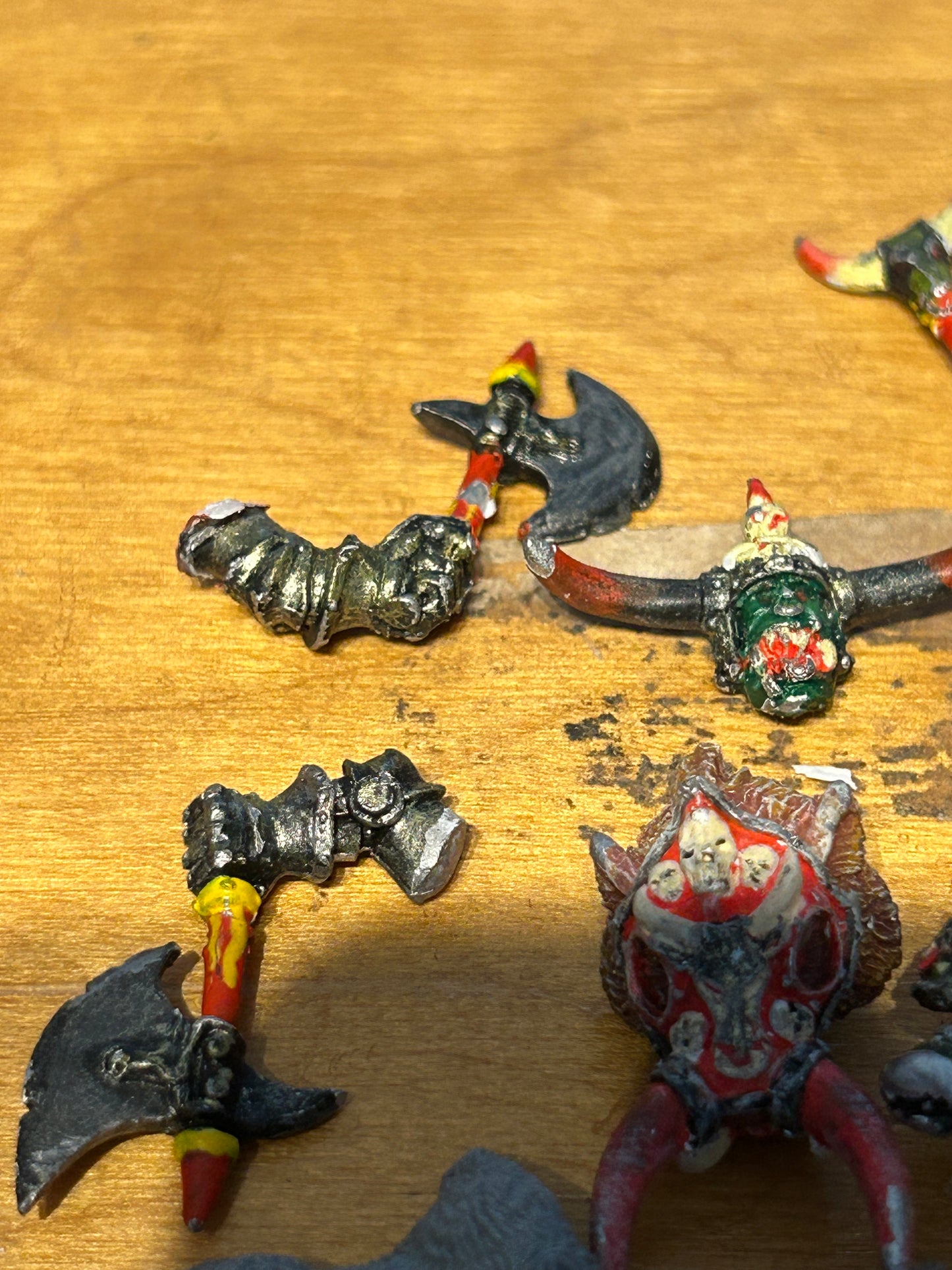 Warhammer - Orcs & Goblins - Classic Metal Morglum Necksnapper (boar has no tail)