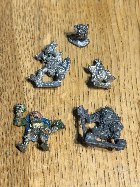 Warhammer fantasy broken orc and goblins x5